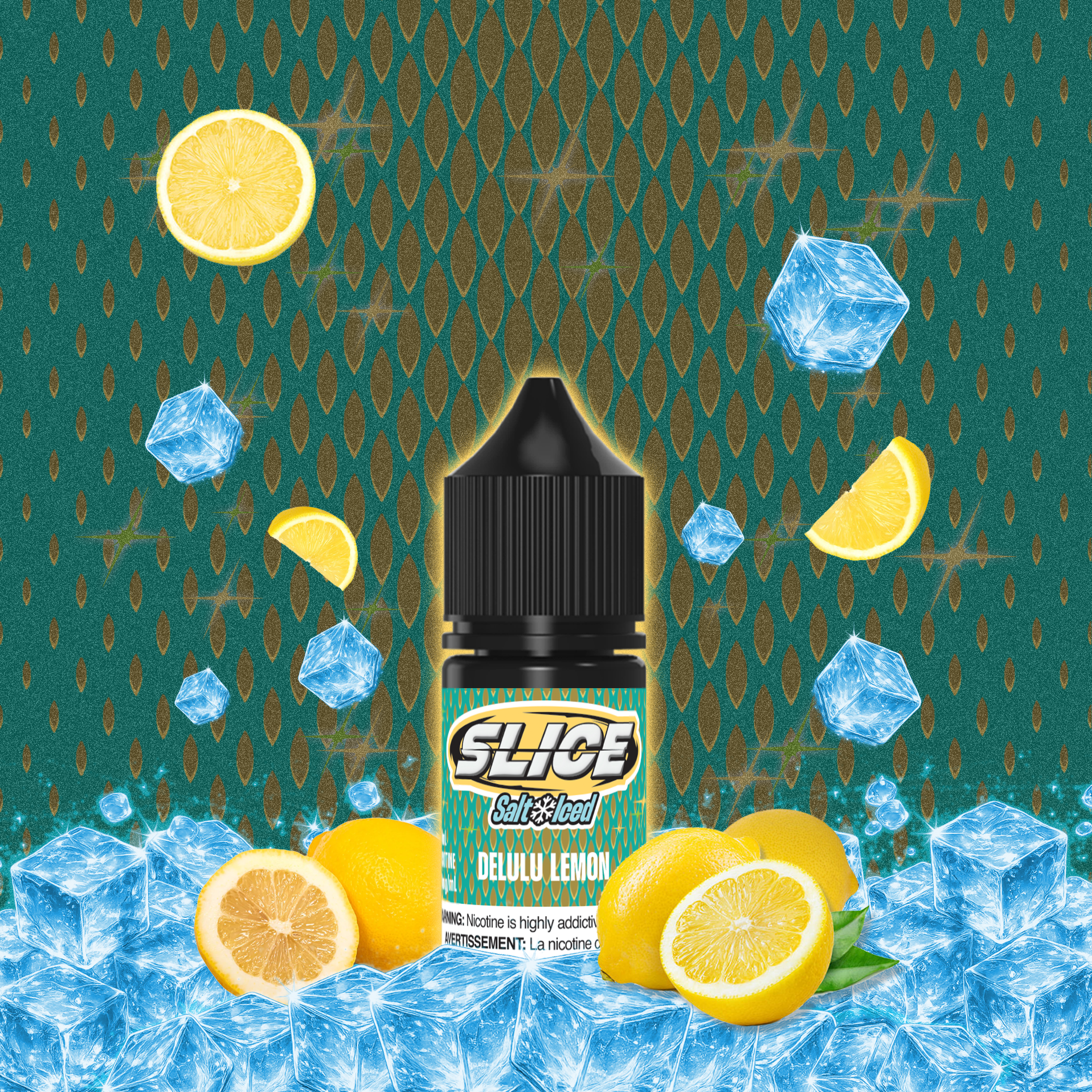 [BC/SK/NL/NS] SLICE SALT - DELULU LEMON (ICED)
