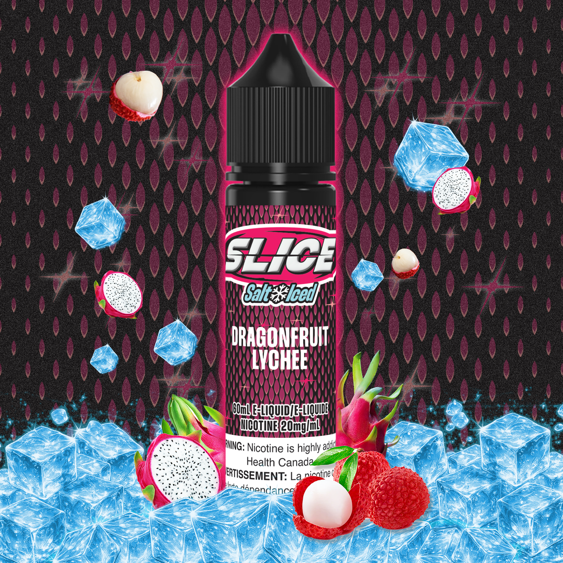SLICE SALT - DRAGONFRUIT LYCHEE (ICED)