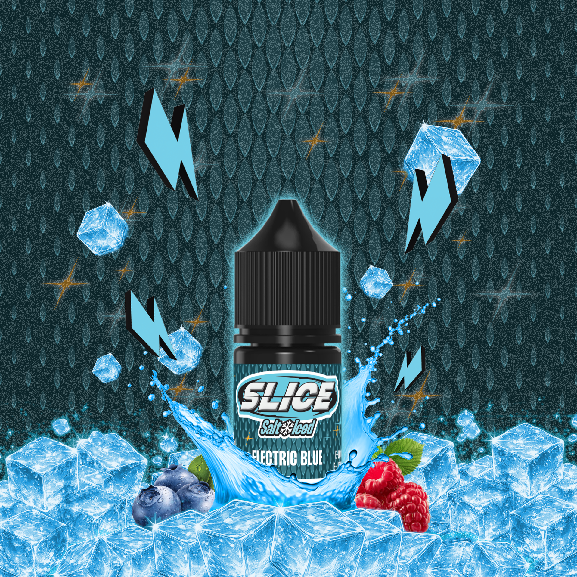 [BC/SK/NL/NS] SLICE SALT - ELECTRIC BLUE (ICED)