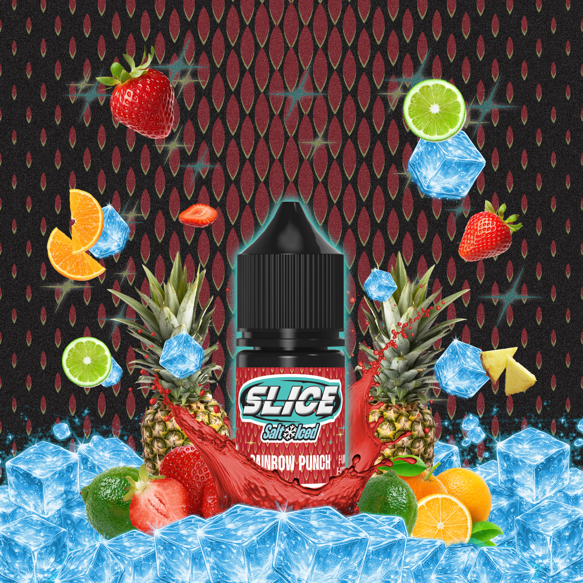 [BC/SK/NL/NS] SLICE SALT - RAINBOW PUNCH (ICED)