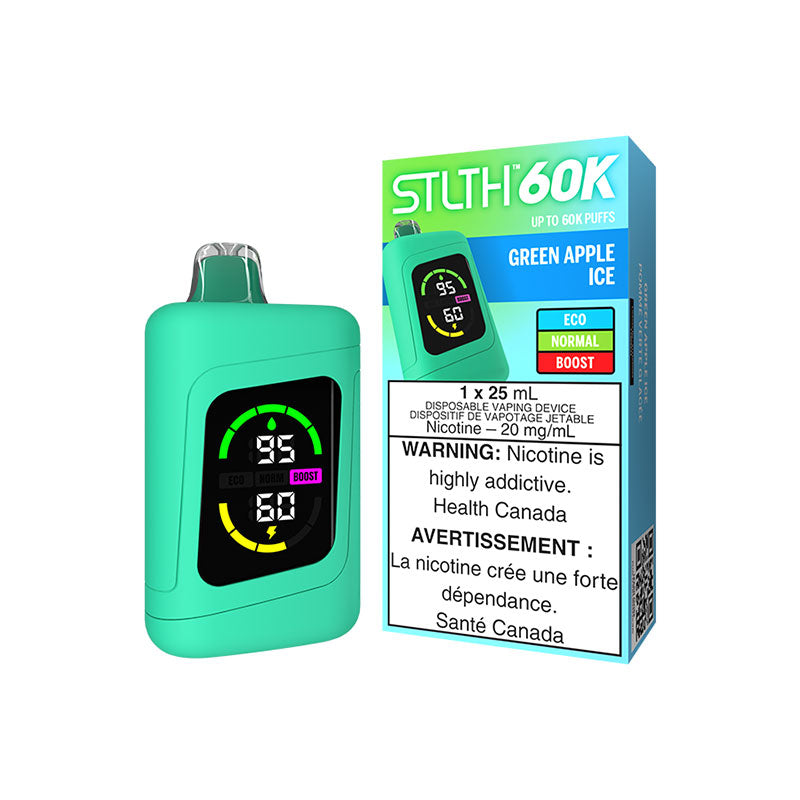 STLTH 60K GREEN APPLE ICE