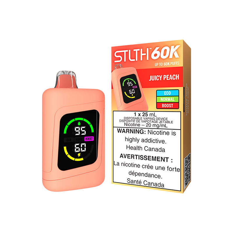 STLTH 60K JUICY PEACH ICE