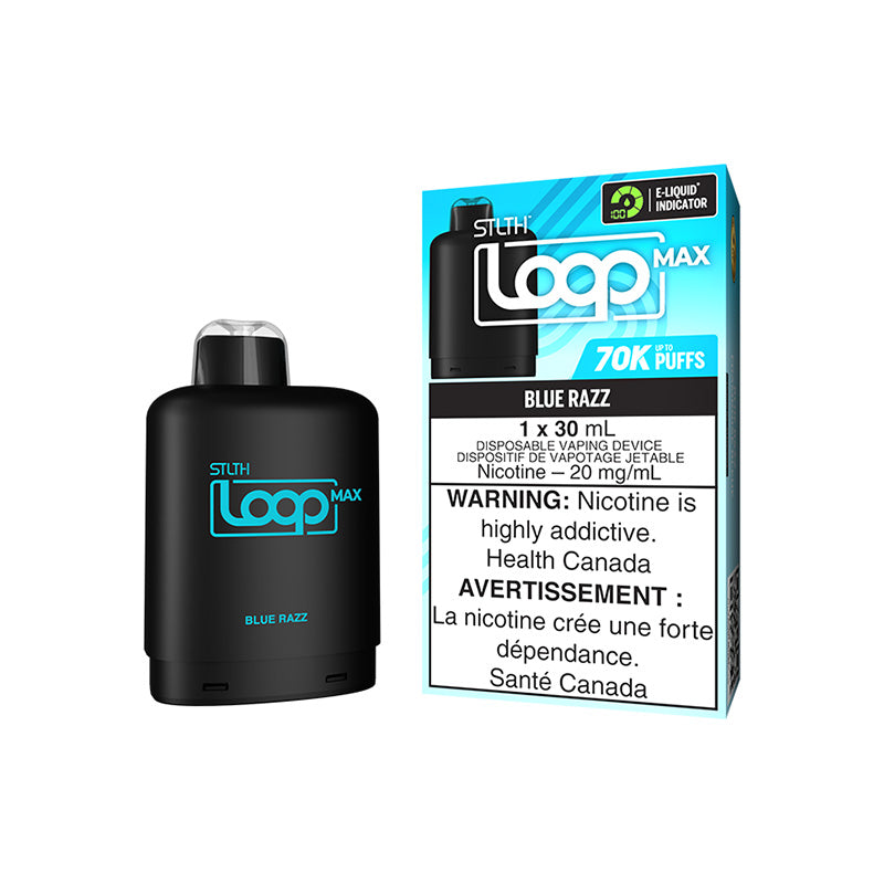 STLTH LOOP MAX POD 70K BLUE RAZZ 20MG