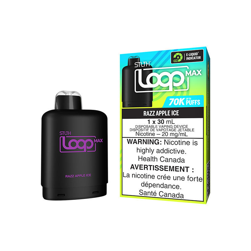 STLTH LOOP MAX POD 70K RAZZ APPLE ICE 20MG