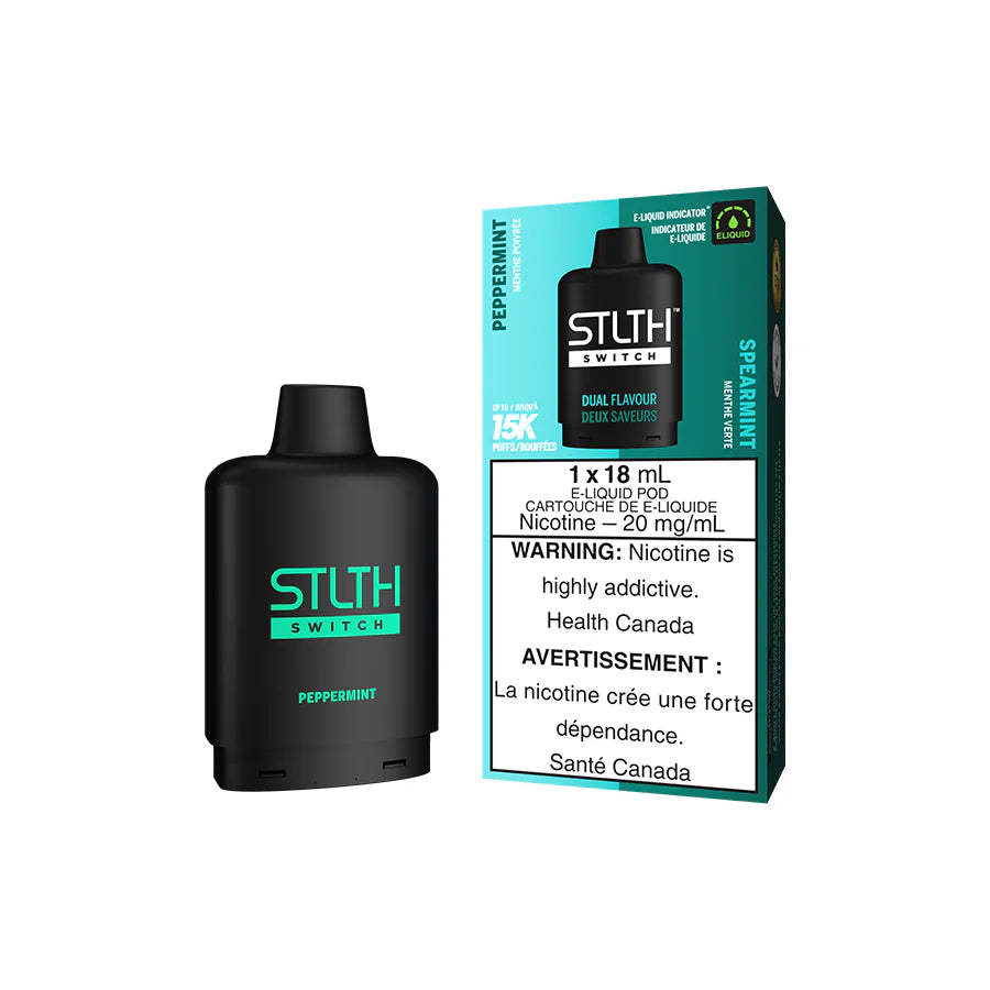 STLTH SWITCH - PEPPERMINT AND SPEARMINT