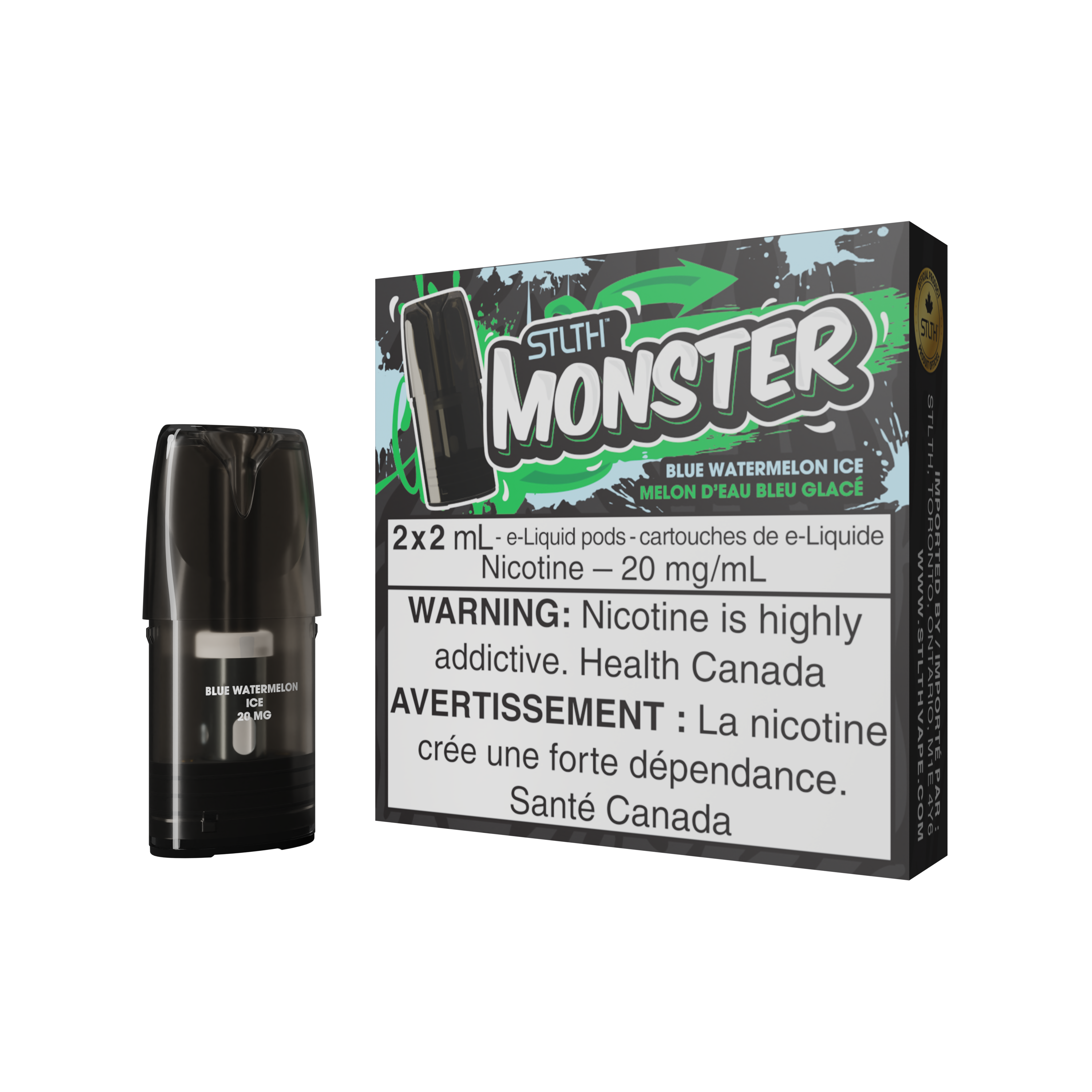 [BC/SK/NL/NS] STLTH MONSTER POD PACK (2-PACK)