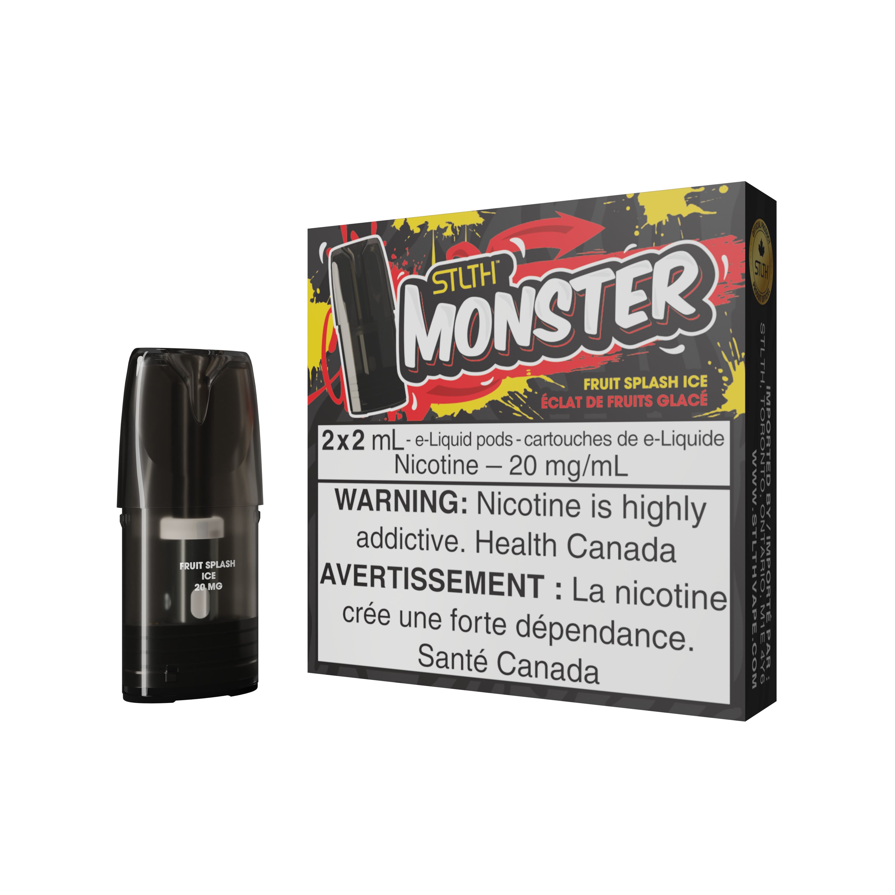 [BC/SK/NL/NS] STLTH MONSTER POD PACK (2-PACK)