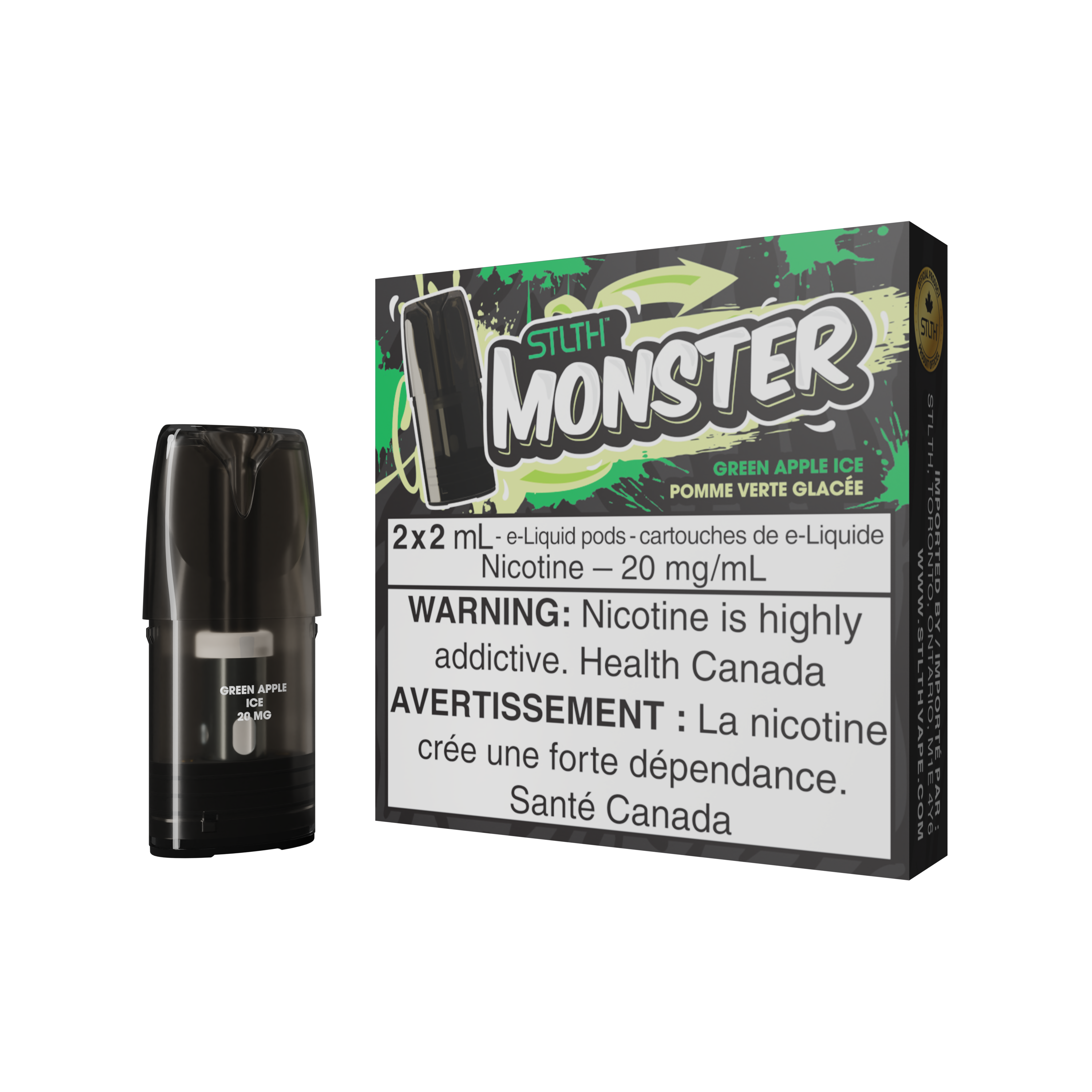 [BC/SK/NL/NS] STLTH MONSTER POD PACK (2-PACK)