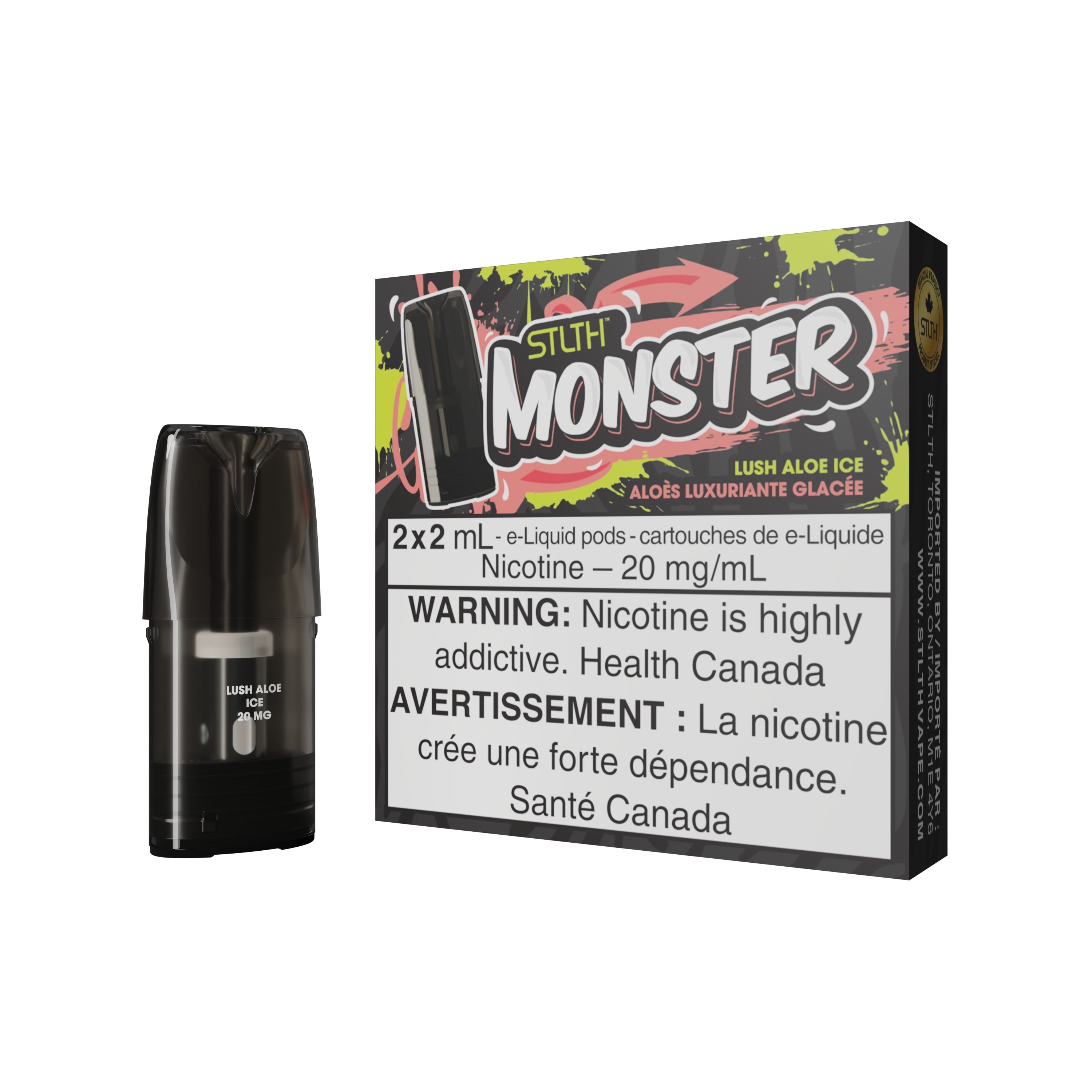 [BC/SK/NL/NS] STLTH MONSTER POD PACK (2-PACK)