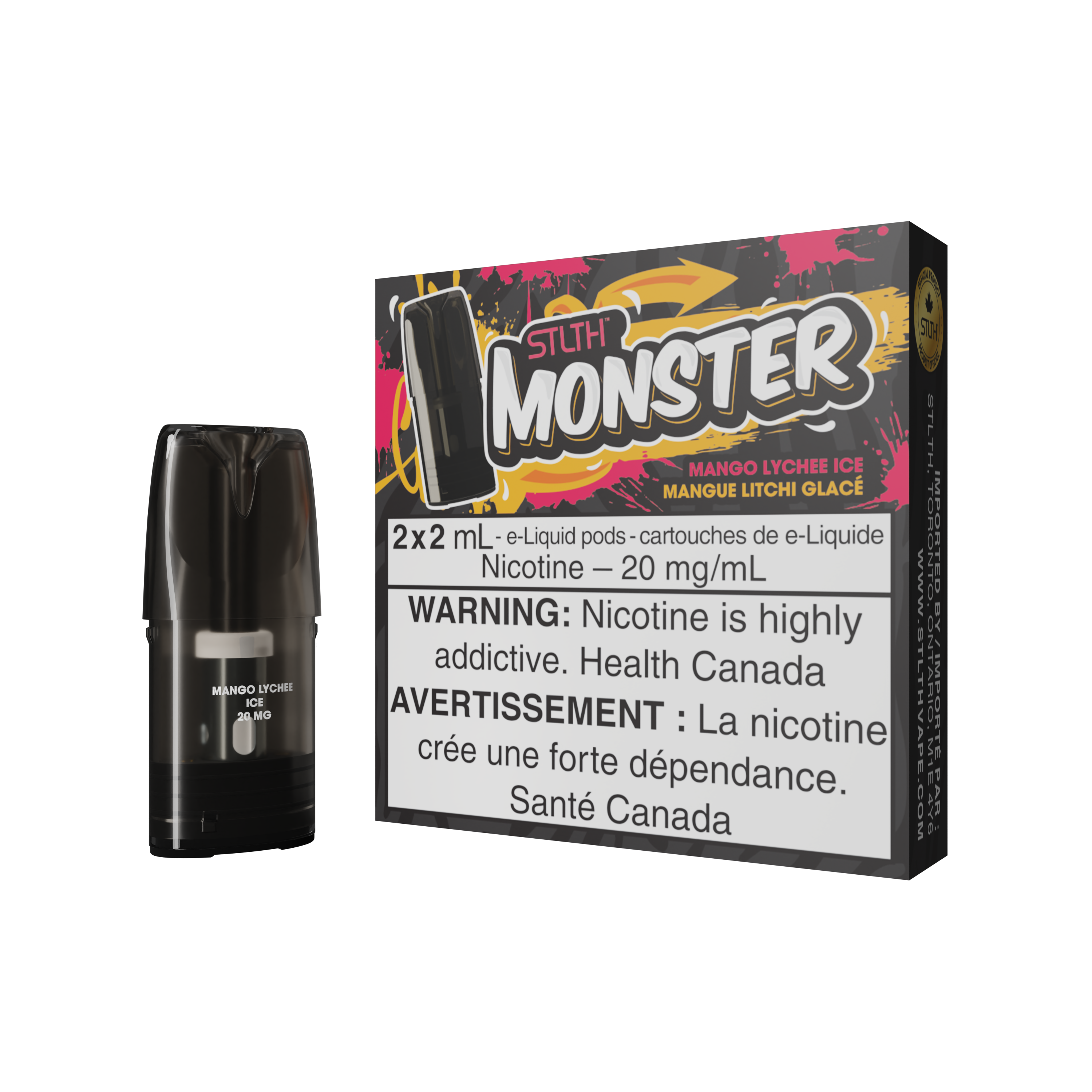 [BC/SK/NL/NS] STLTH MONSTER POD PACK (2-PACK)