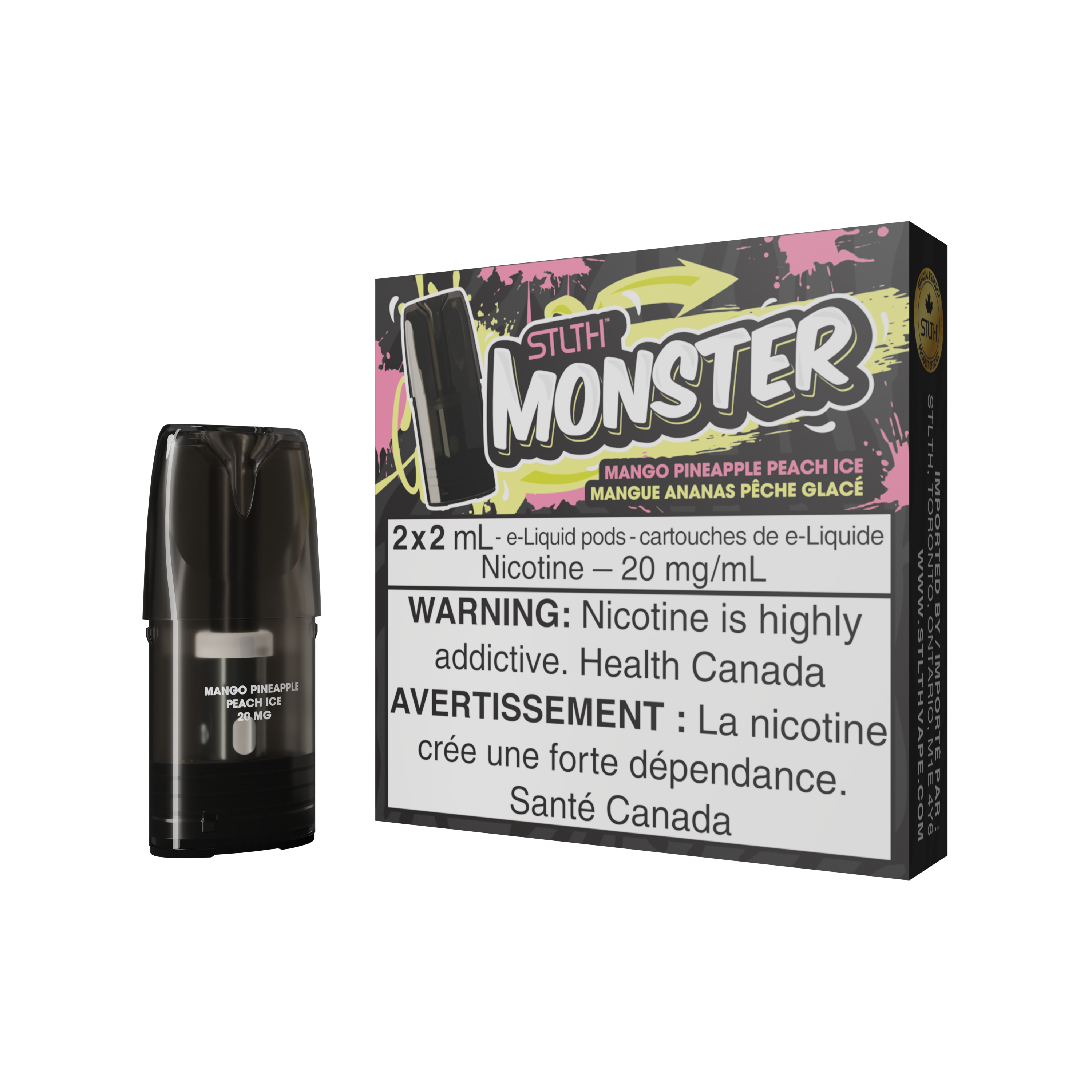 [BC/SK/NL/NS] STLTH MONSTER POD PACK (2-PACK)