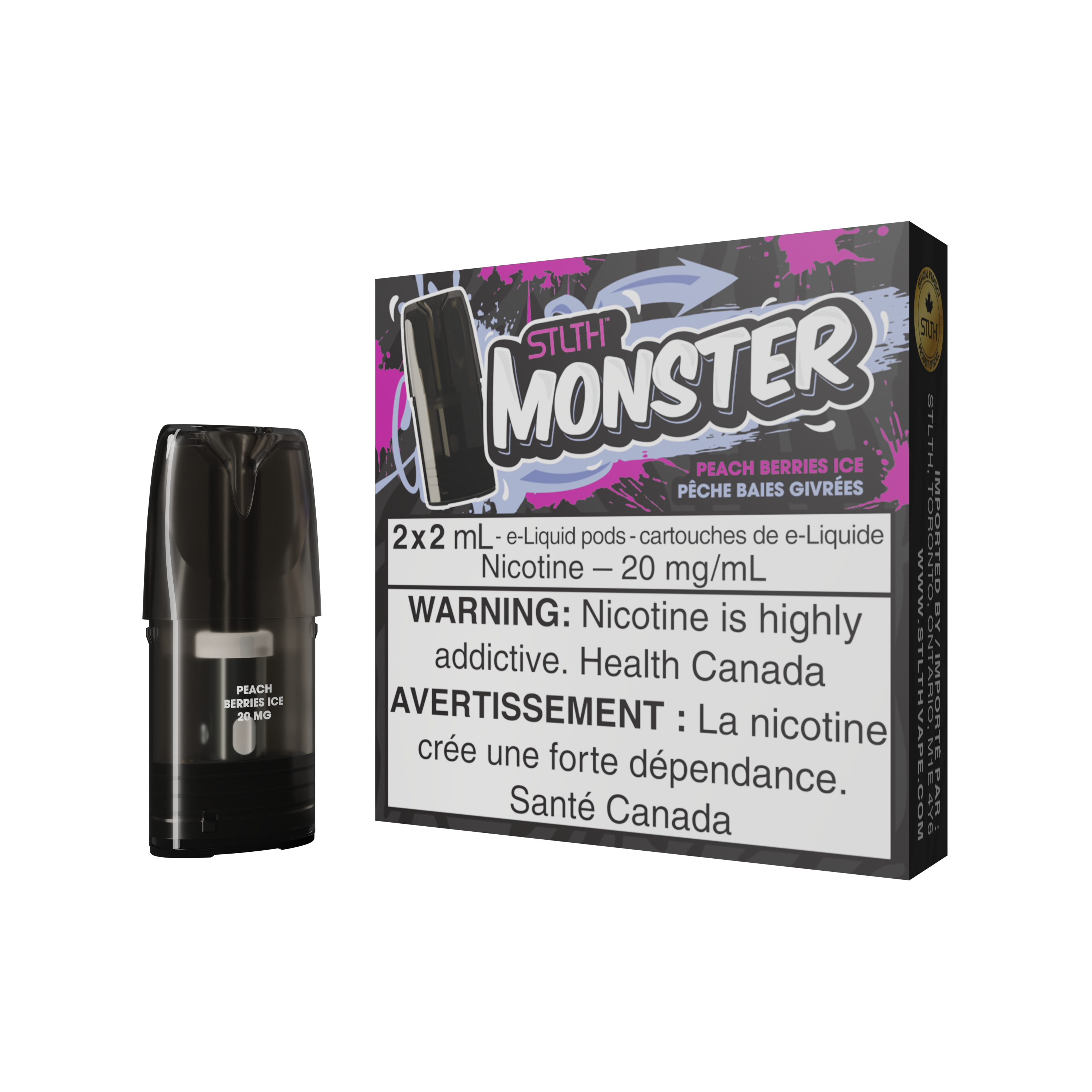 [BC/SK/NL/NS] STLTH MONSTER POD PACK (2-PACK)