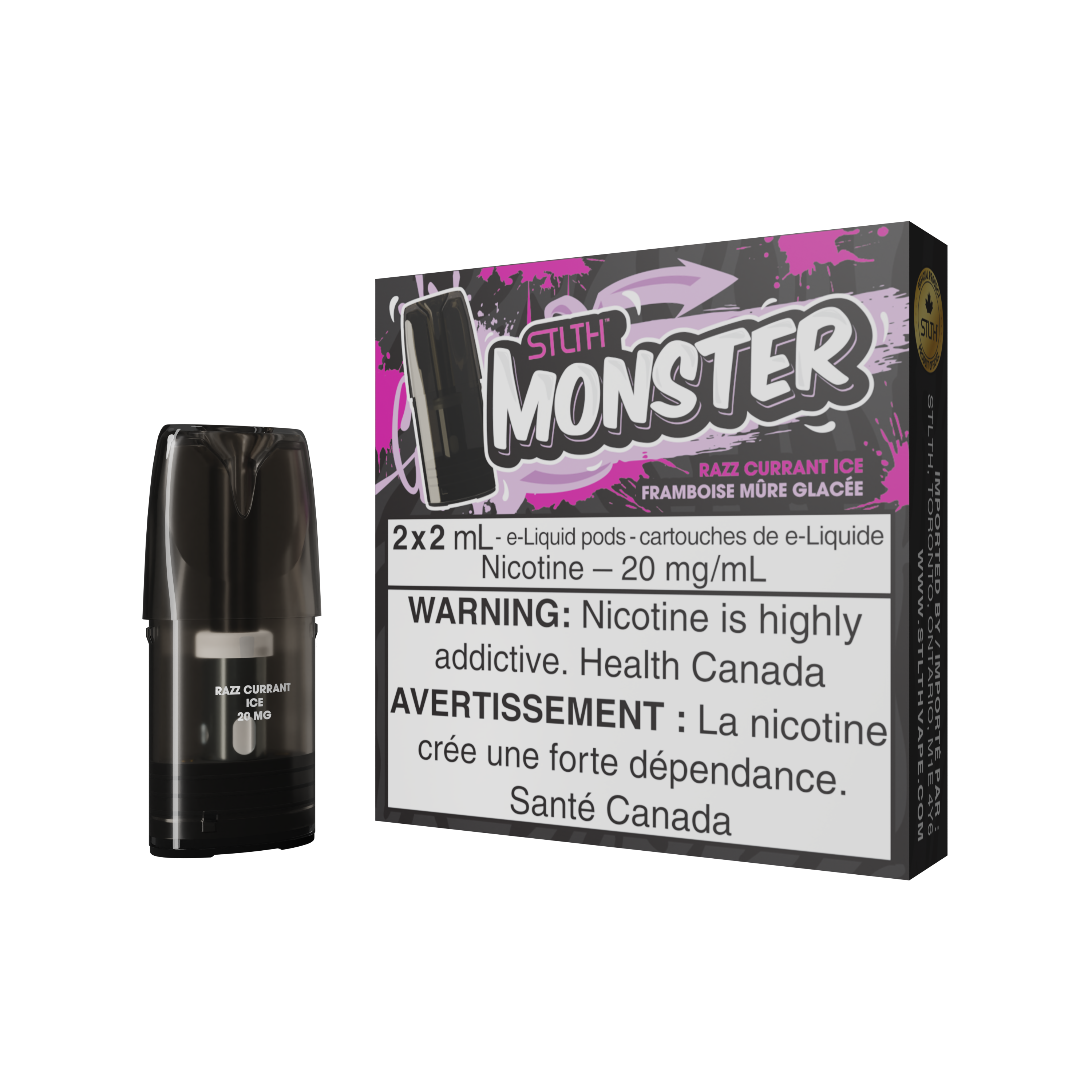 [BC/SK/NL/NS] STLTH MONSTER POD PACK (2-PACK)