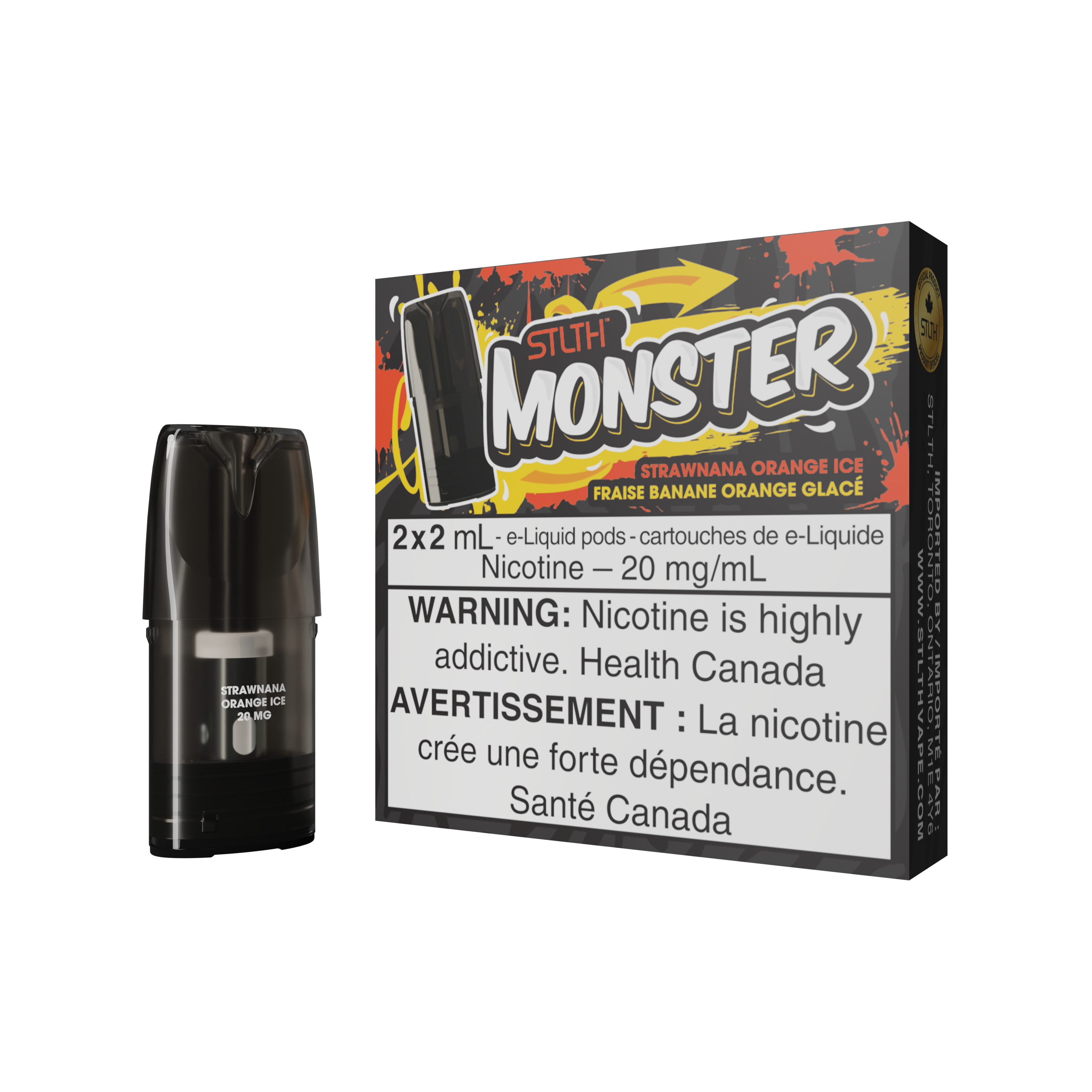 [BC/SK/NL/NS] STLTH MONSTER POD PACK (2-PACK)