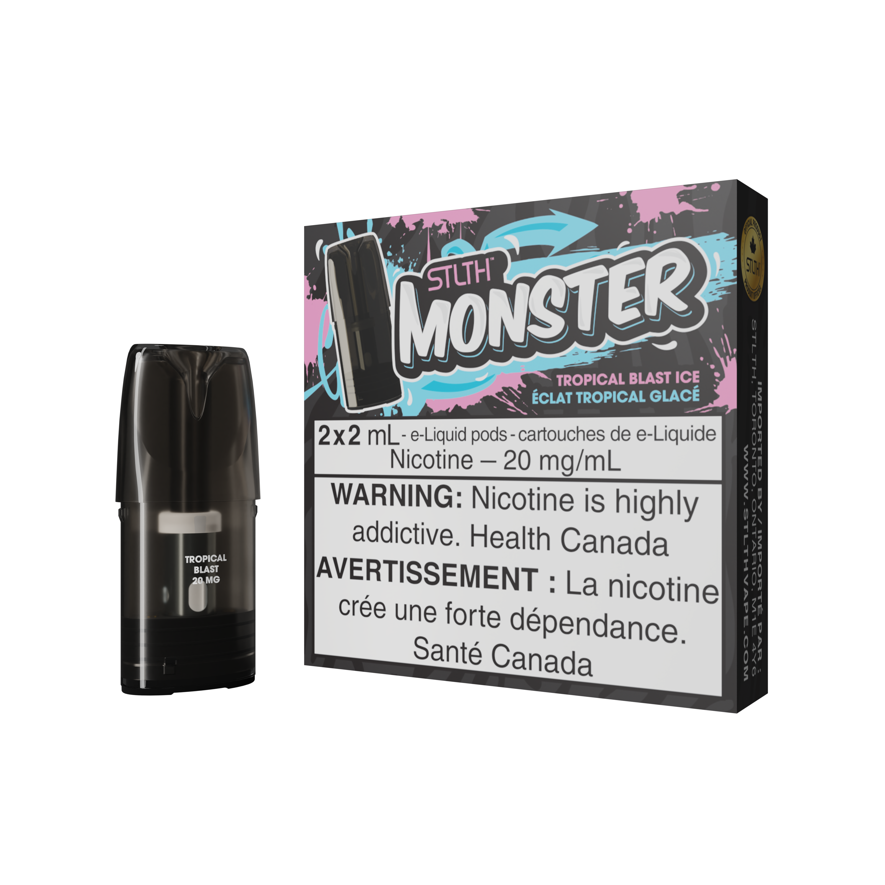 [BC/SK/NL/NS] STLTH MONSTER POD PACK (2-PACK)