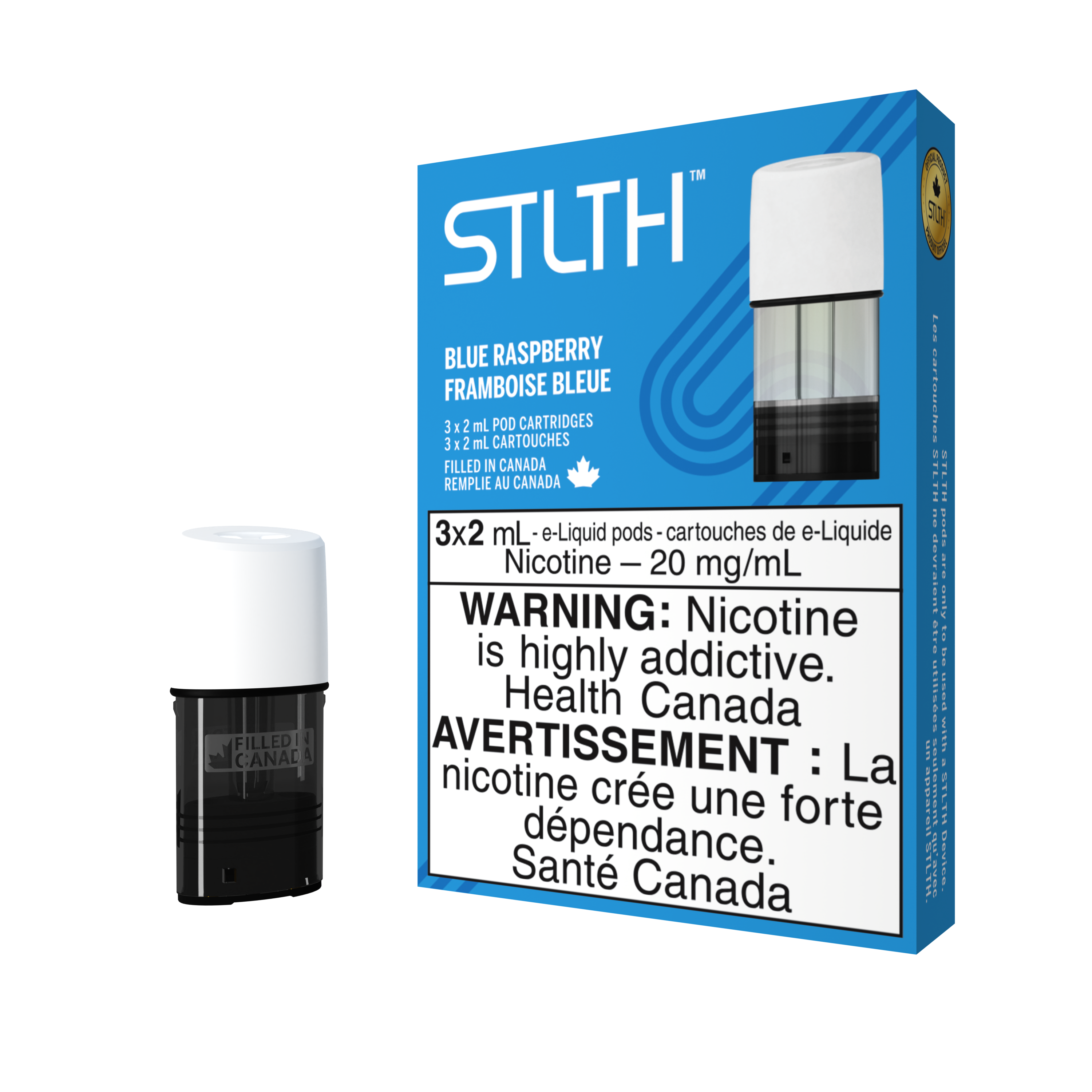 STLTH POD PACK - BLUE RASPBERRY