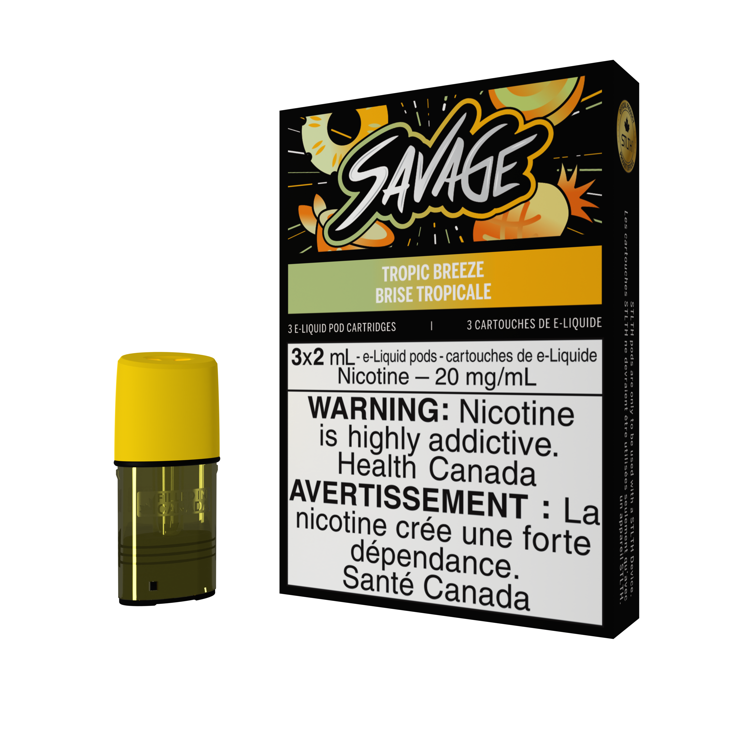 STLTH POD PACK SAVAGE - TROPICAL BREEZE