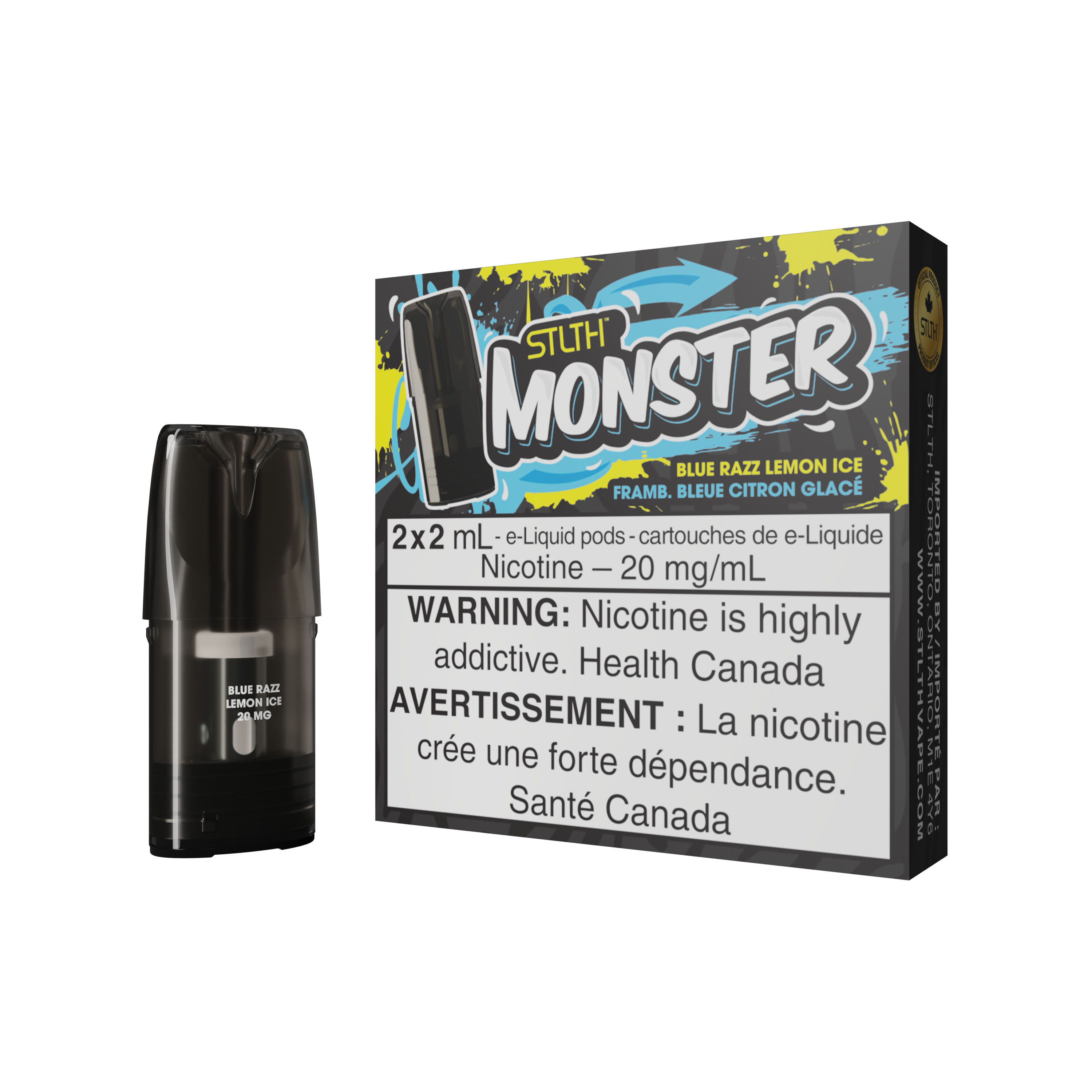 [BC/SK/NL/NS] STLTH MONSTER POD PACK (2-PACK)