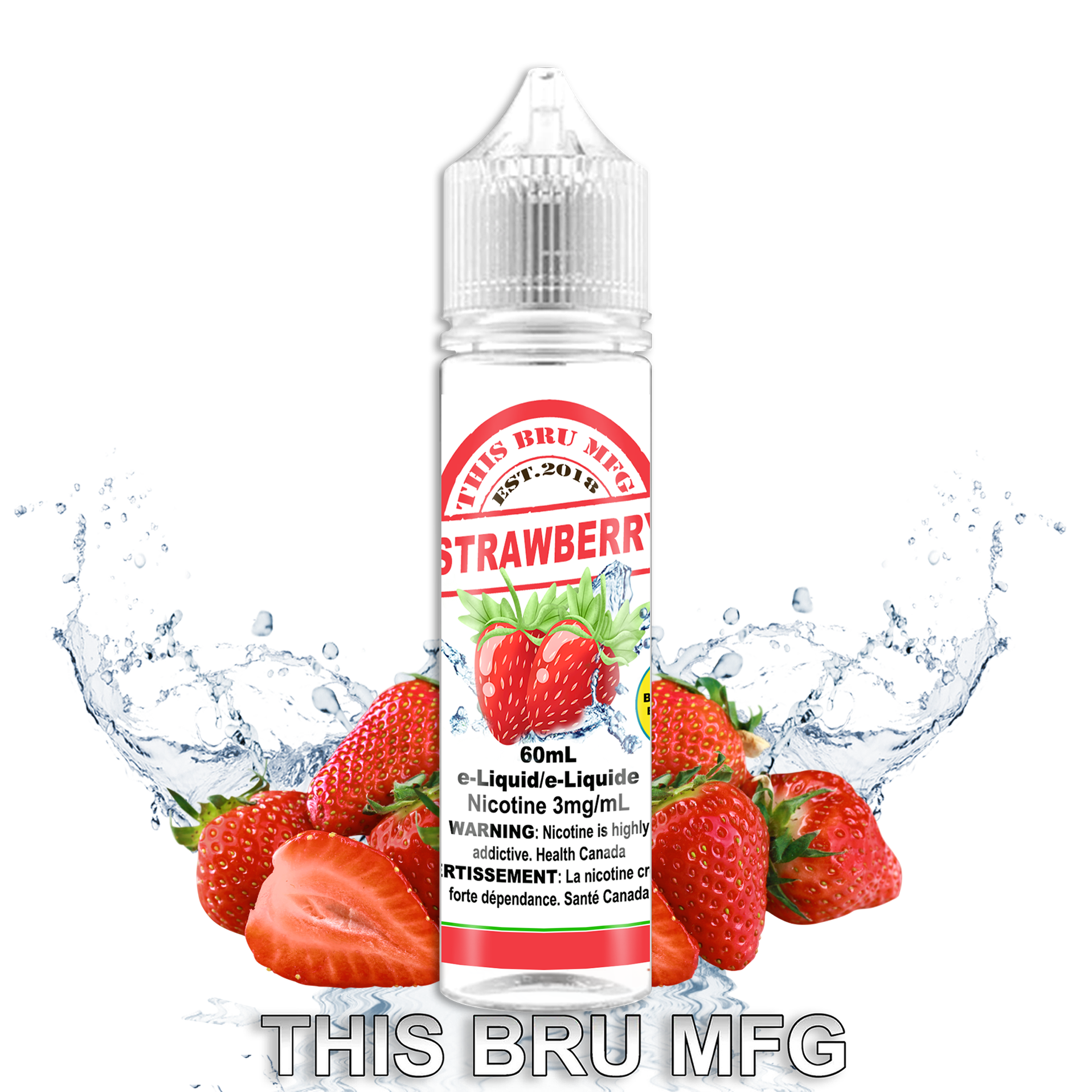 THIS BRU MFG - STRAWBERRY 60ML