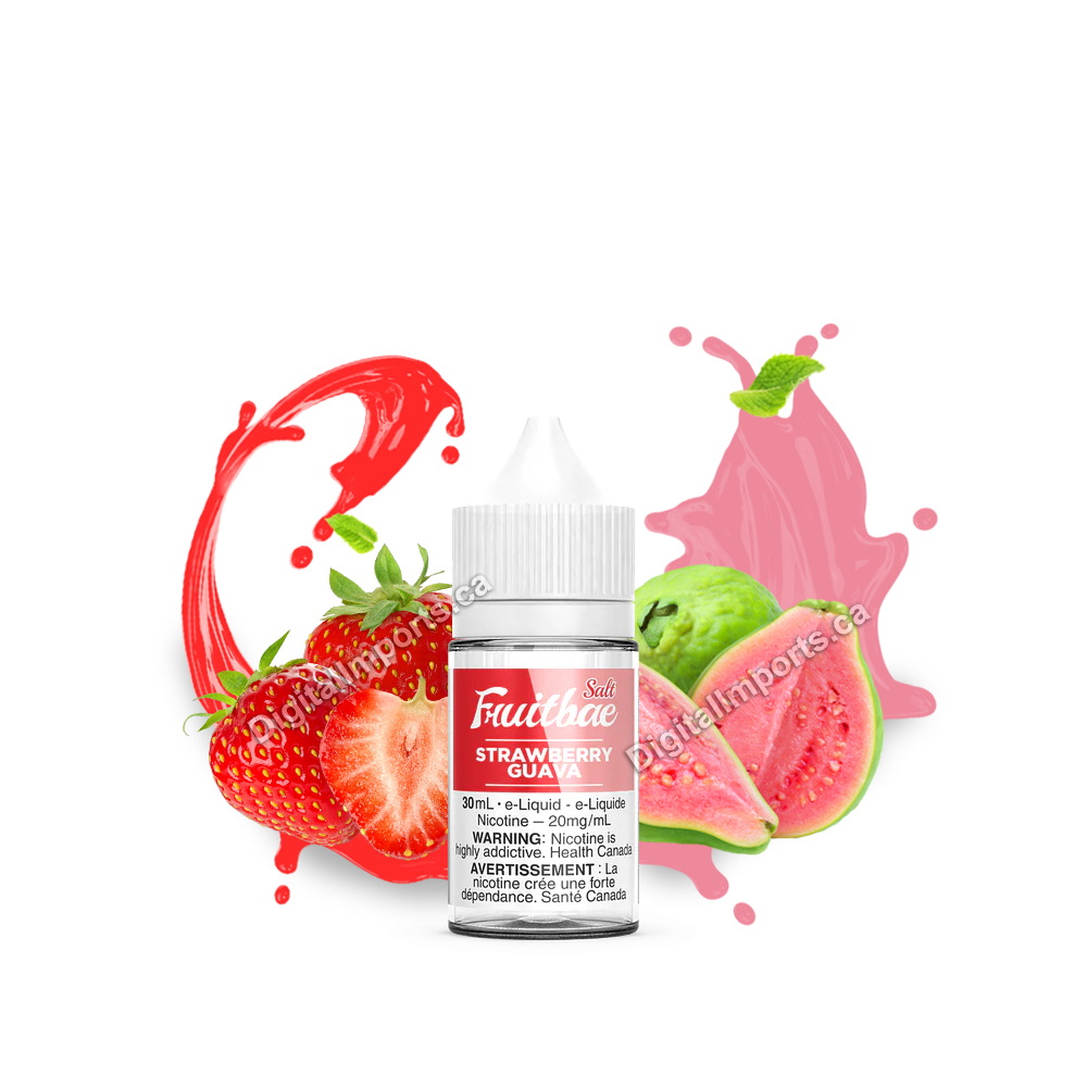 FRUITBAE SALT - STRAWBERRY GUAVA 30ML FRUITBAE SALT - STRAWBERRY GUAVA 30ML