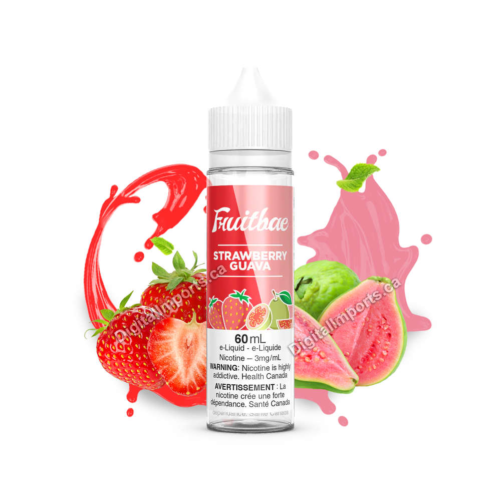[BC/SK/NL/NS] FRUITBAE - STRAWBERRY GUAVA 60ML