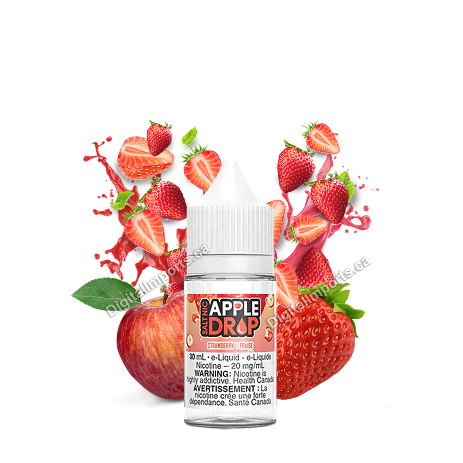 APPLE DROP SALT - STRAWBERRY