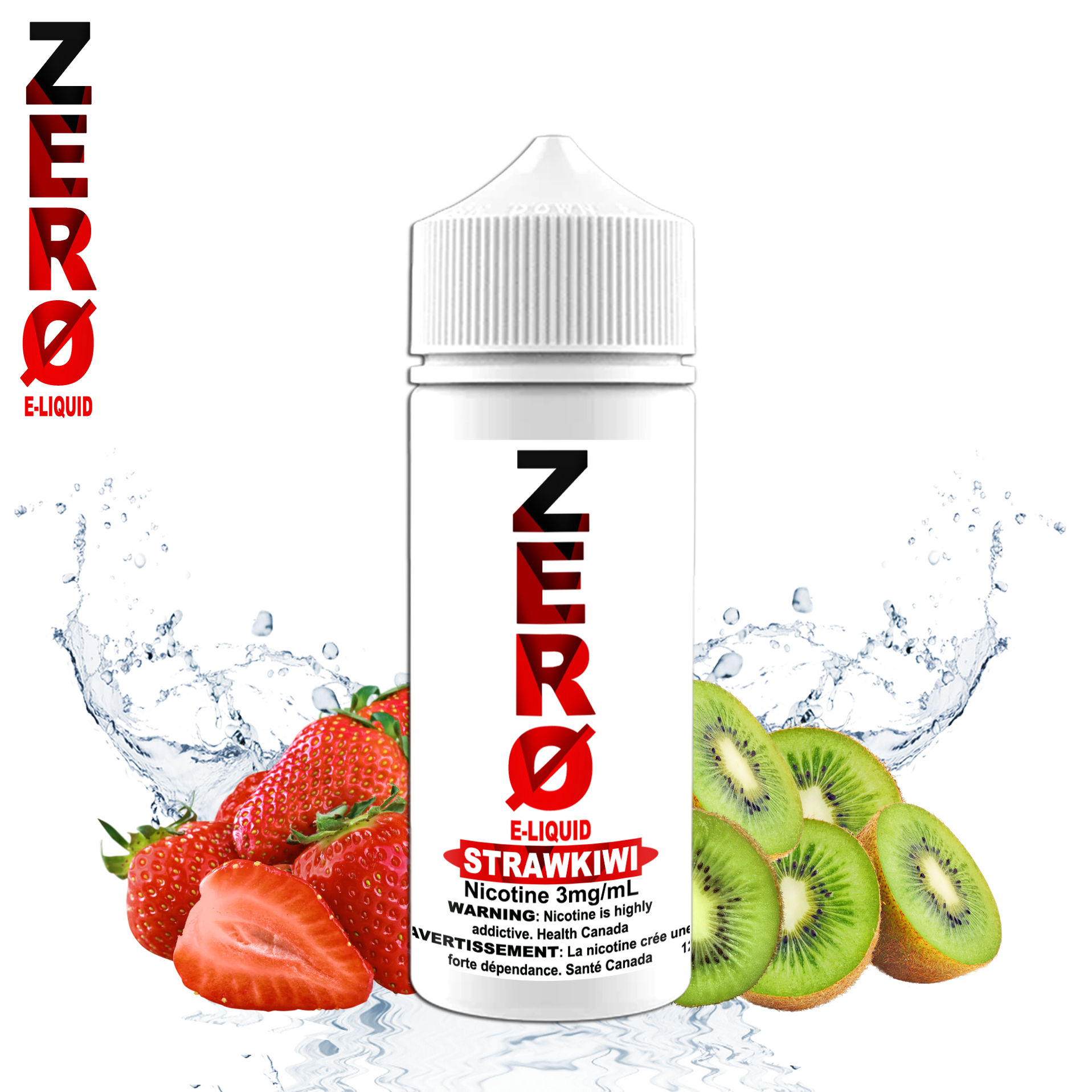 CUSTOM ZERO - STRAWKIWI 120ML