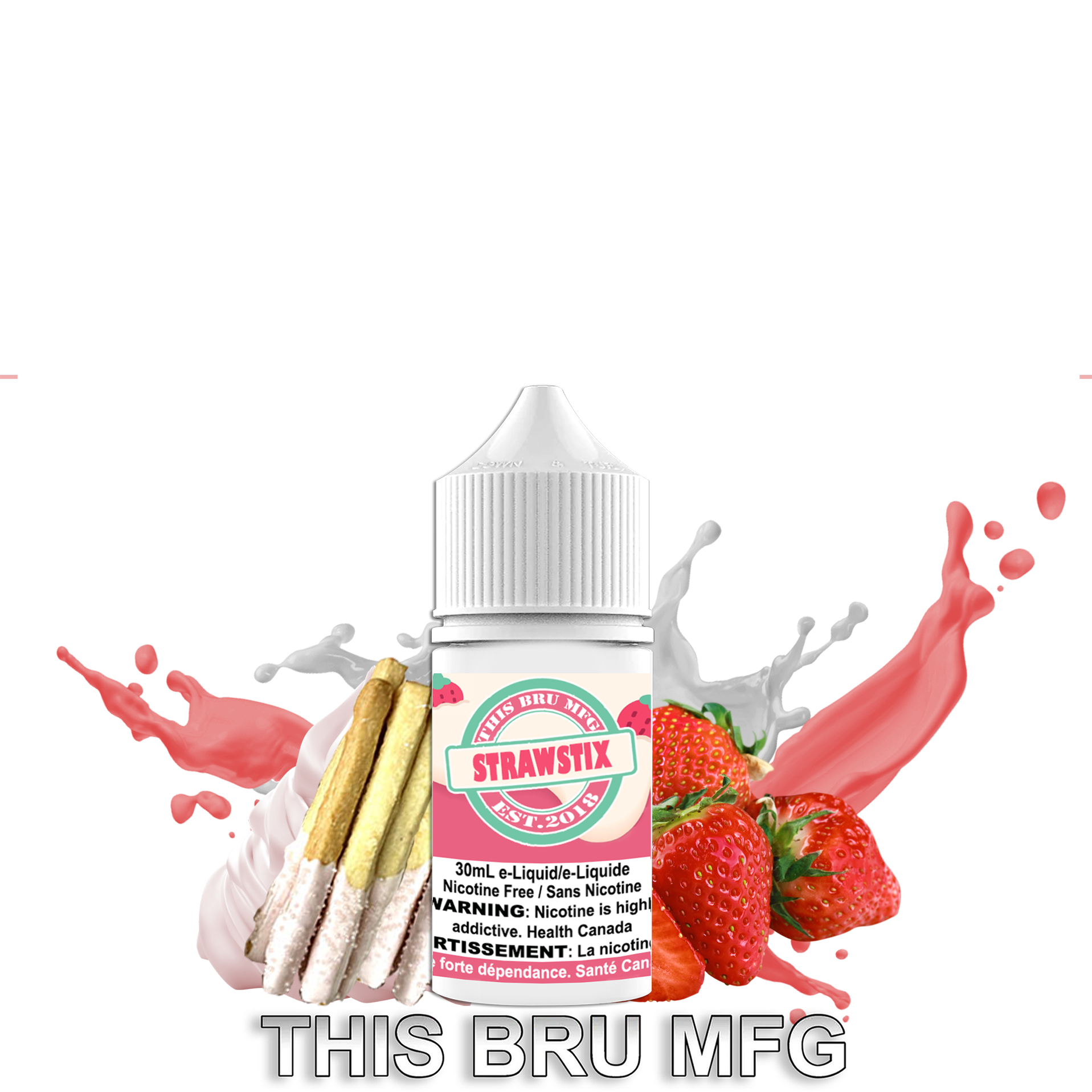 CUSTOM THIS BRU MFG - STRAWSTIX 30ML