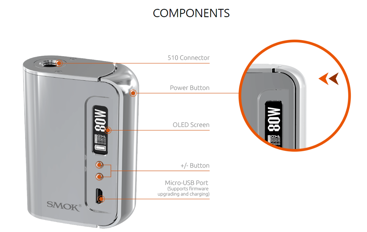 SMOK OSUB 80W TC PLUS KIT