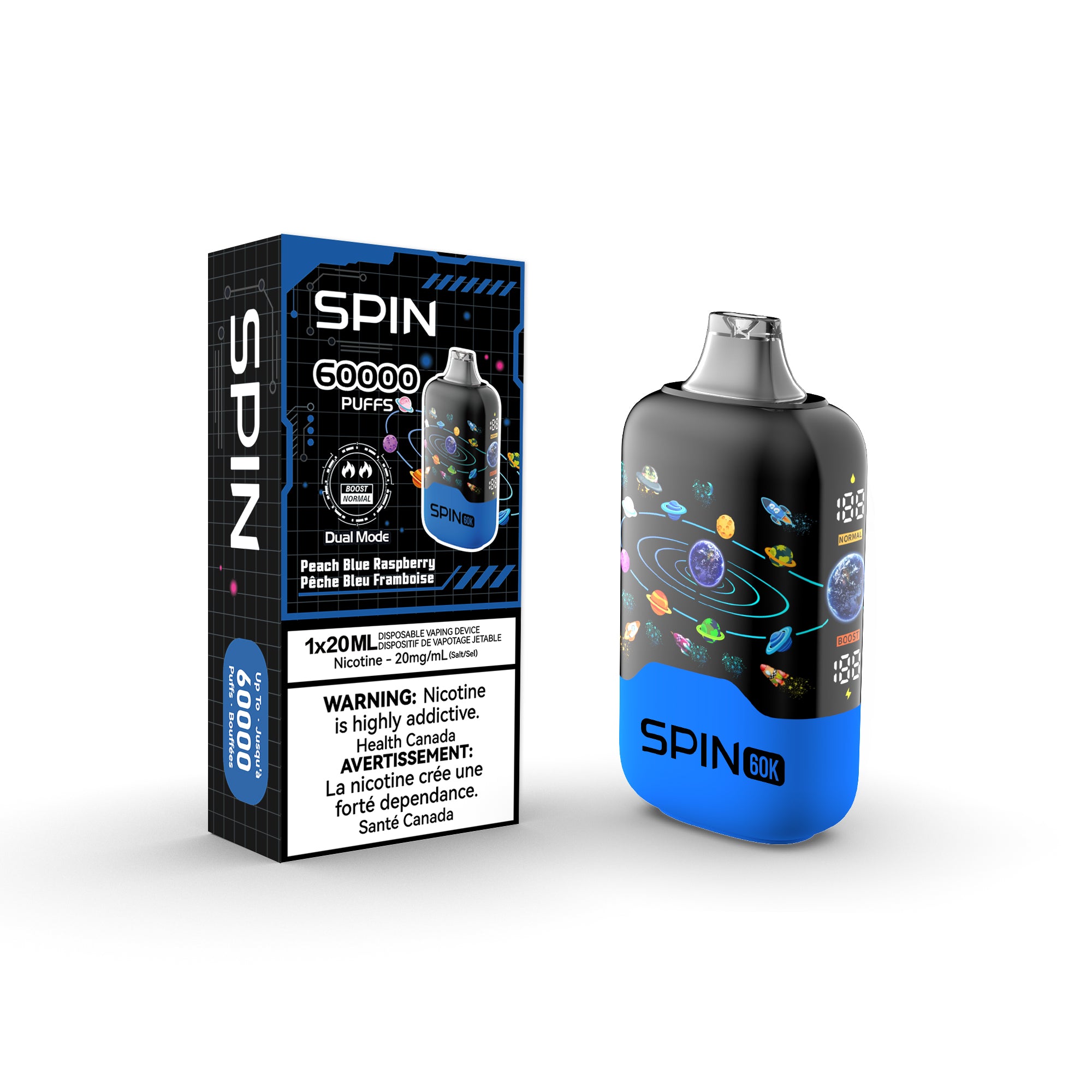 [BC/SK/NL/NS] SPIN 60K DISPOSABLE