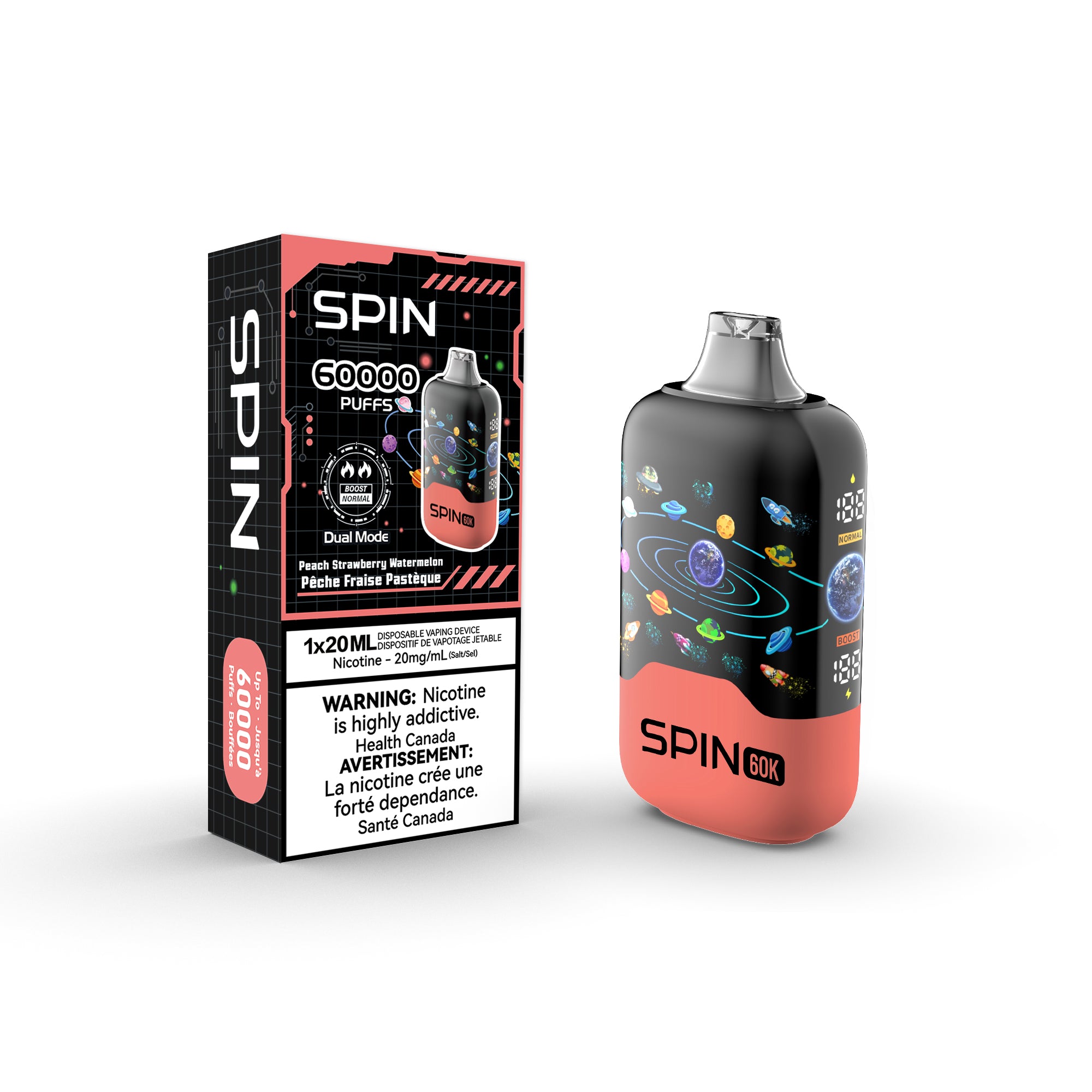 [BC/SK/NL/NS] SPIN 60K DISPOSABLE