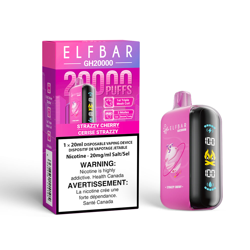 ELF BAR GH20000 STRAZZY CHERRY 20MG