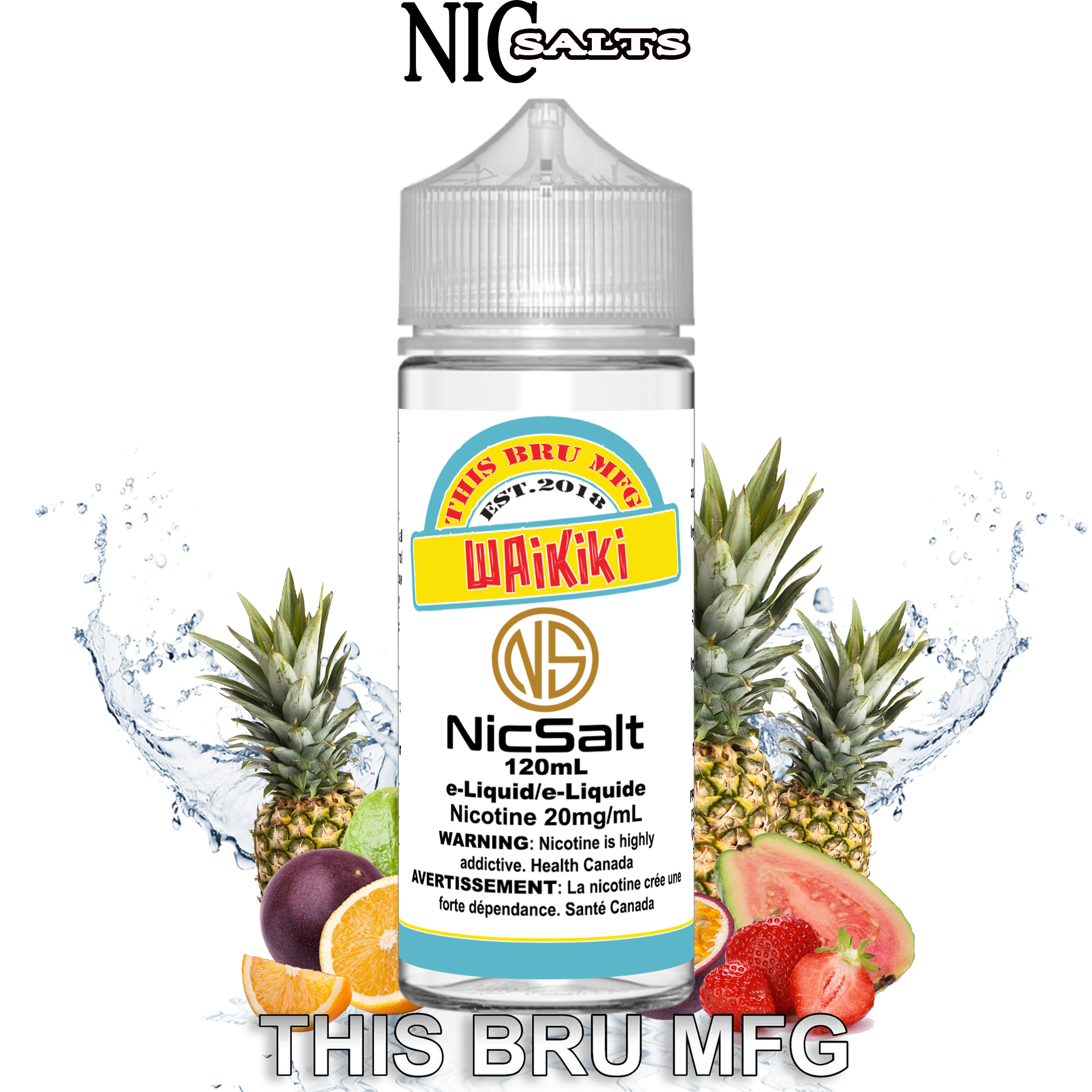 [BC/SK/NL/NS] CUSTOM THIS BRU MFG SALT - WAIKIKI