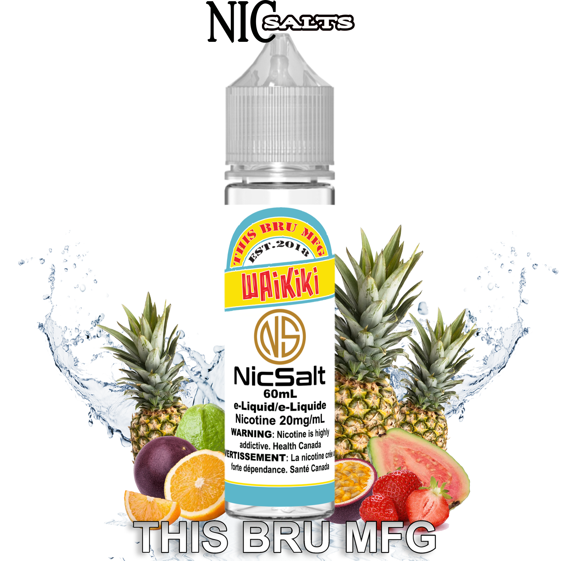 [BC/SK/NL/NS] CUSTOM THIS BRU MFG SALT - WAIKIKI