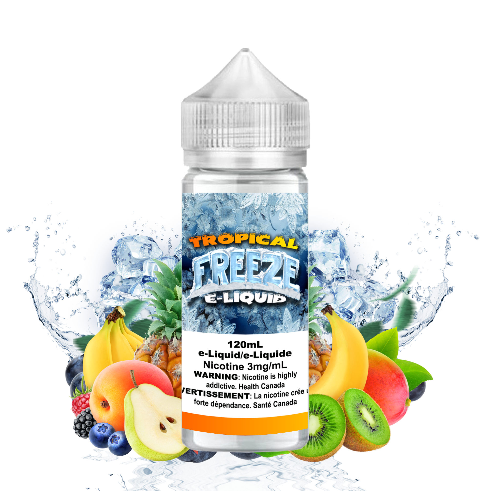 CUSTOM FREEZE - TROPICAL 120ML