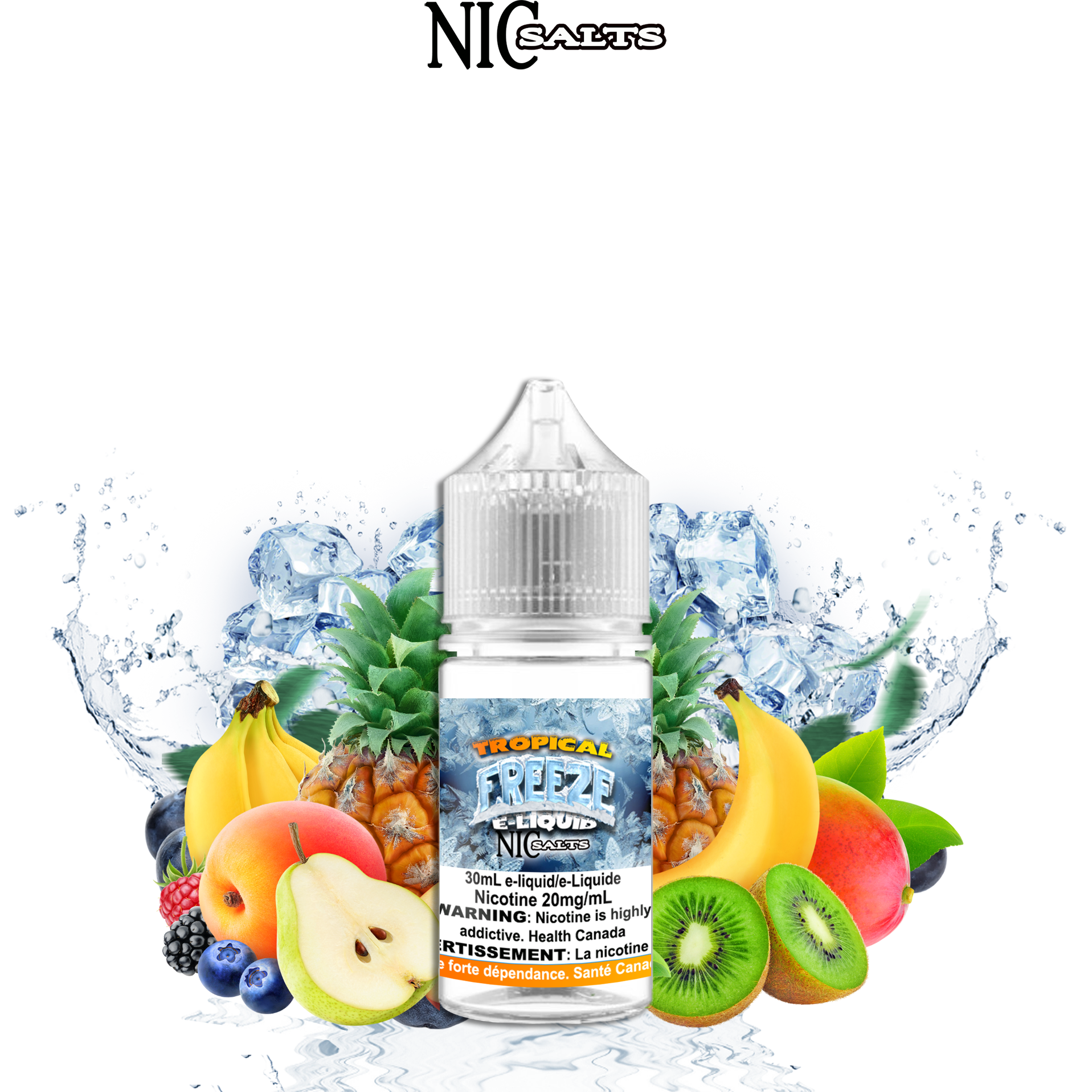 CUSTOM FREEZE SALT - TROPICAL 30ML