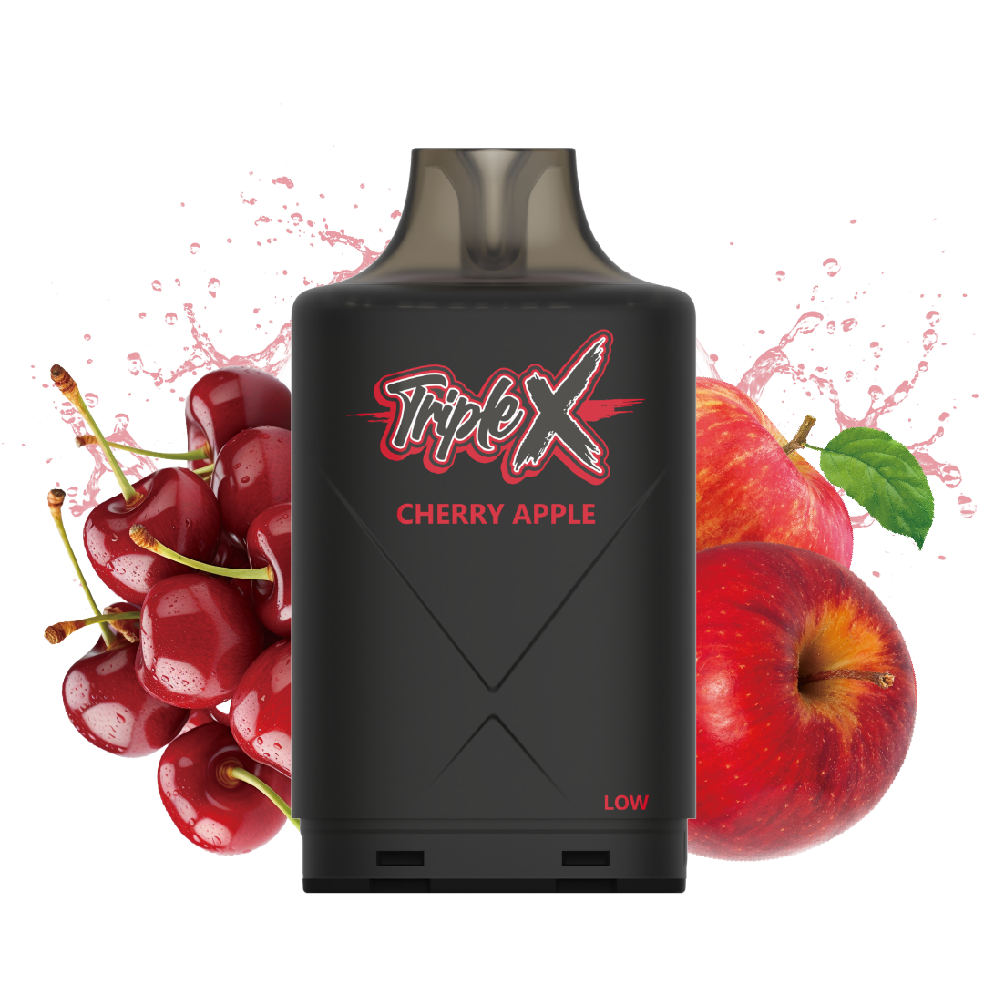 TRIPLE X 40K POD CHERRY APPLE 20MG