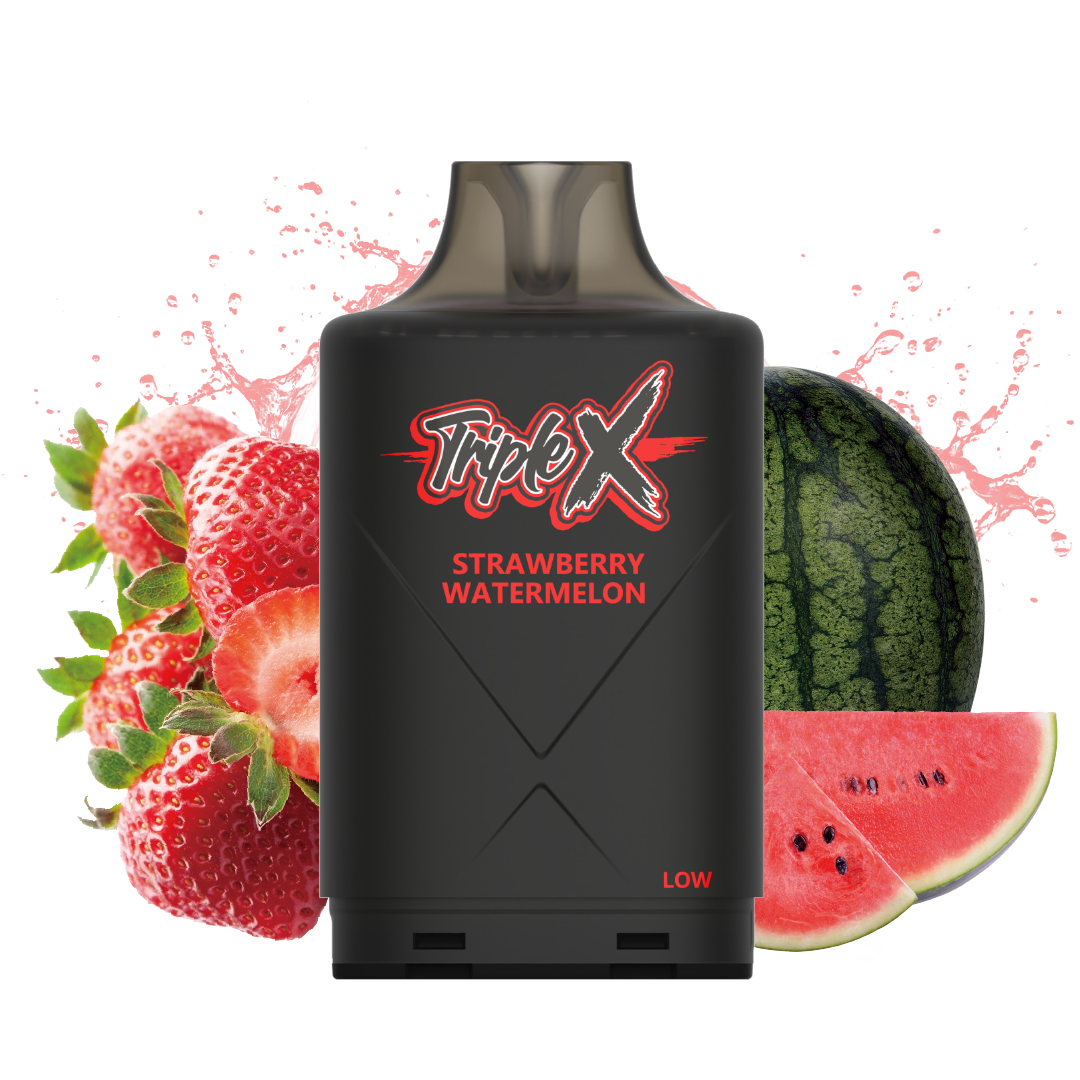 TRIPLE X 40K POD STRAWBERRY WATERMELON 20MG