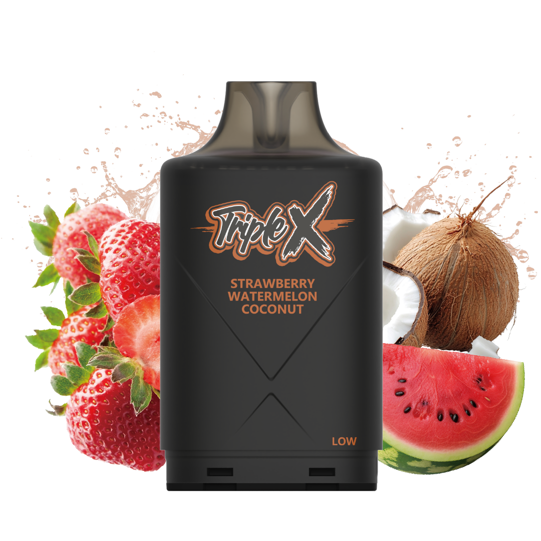 TRIPLE X 40K POD STRAWBERRY WATERMELON COCONUT 20MG