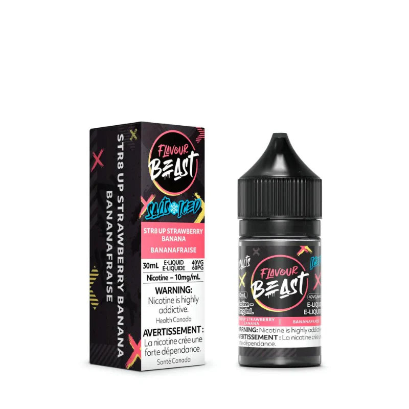 FLAVOUR BEAST SALT STRAWBERRY BANANA ICE 30ML 20MG