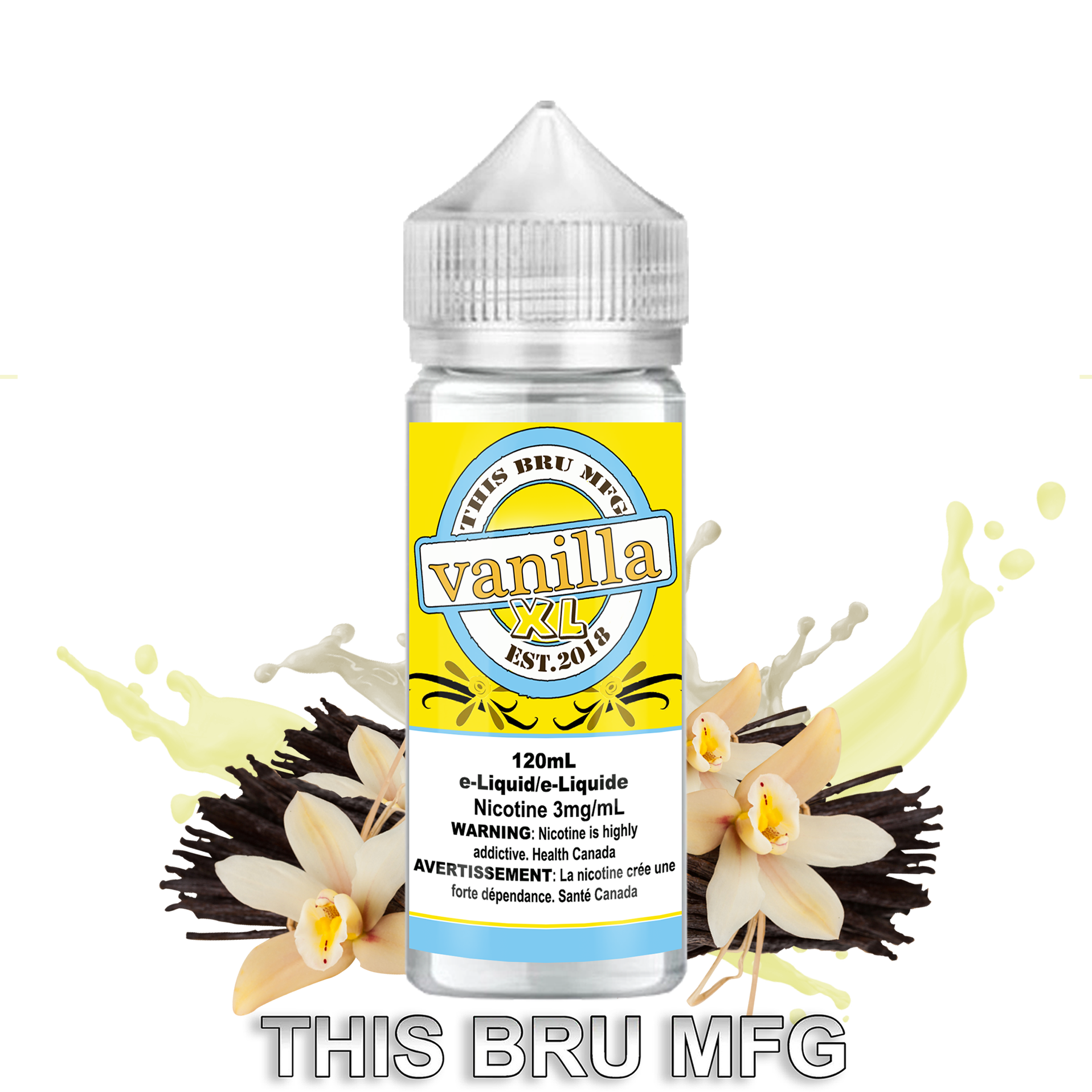 THIS BRU MFG - VANILLA 120ML