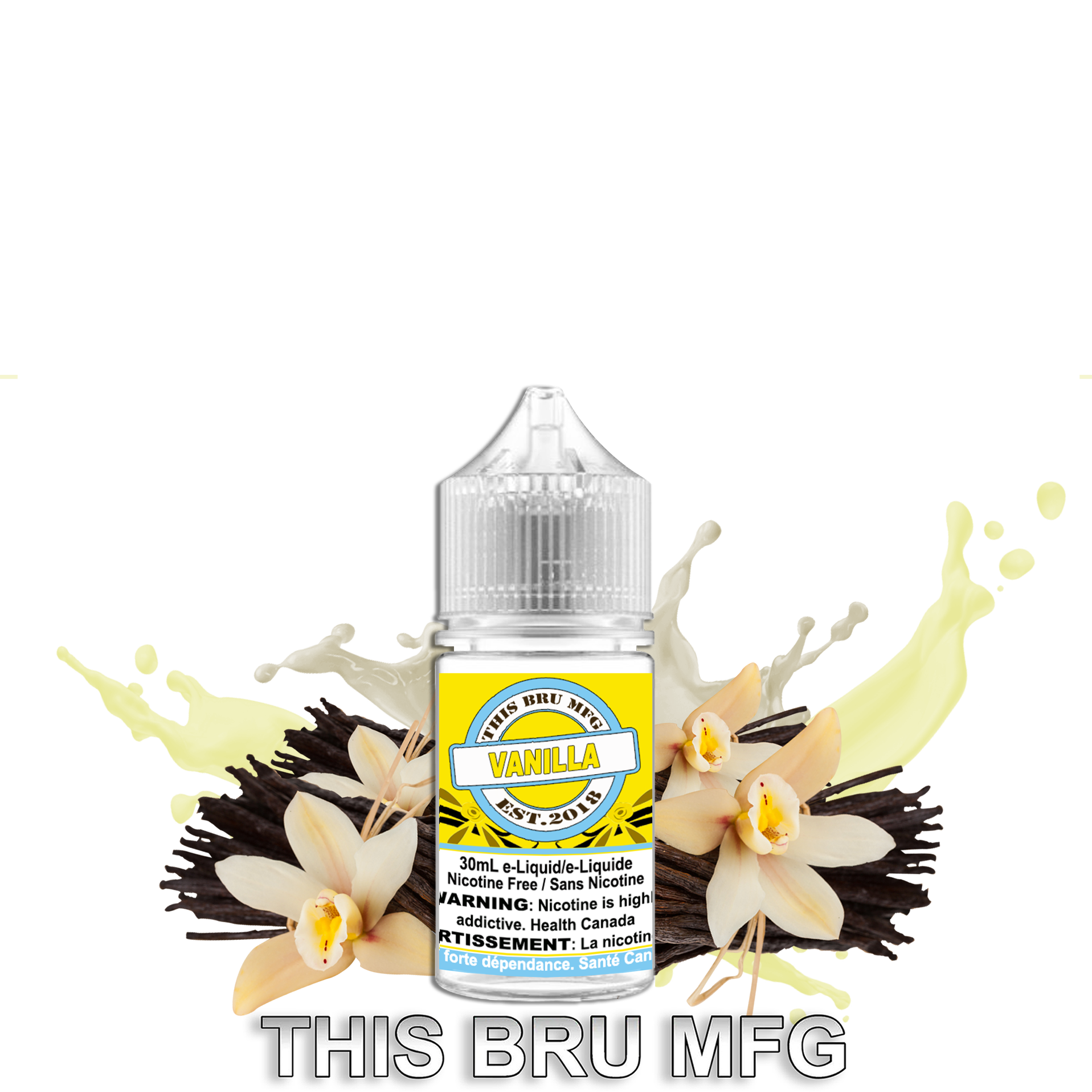 CUSTOM THIS BRU MFG - VANILLA 30ML