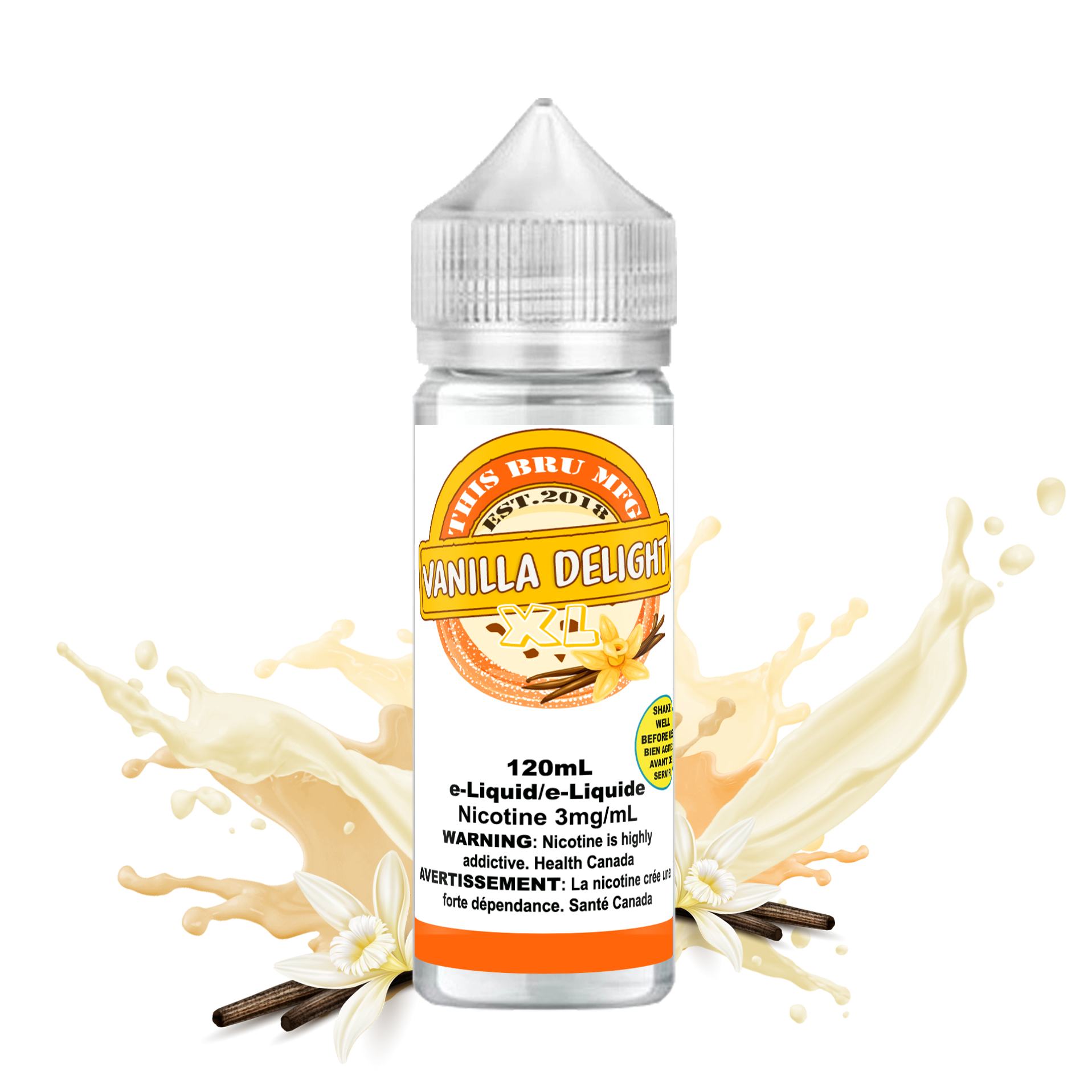 THIS BRU MFG - VANILLA DELIGHT 120ML