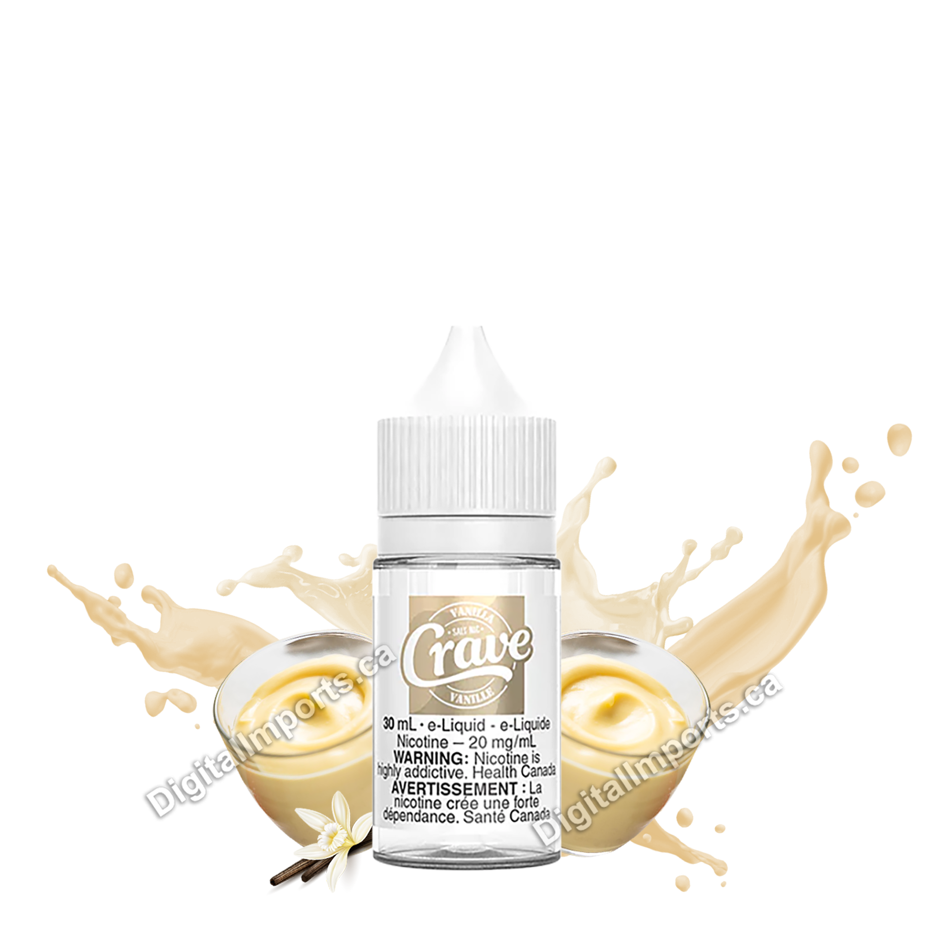 CRAVE Salt Vanilla 30ml 20mg