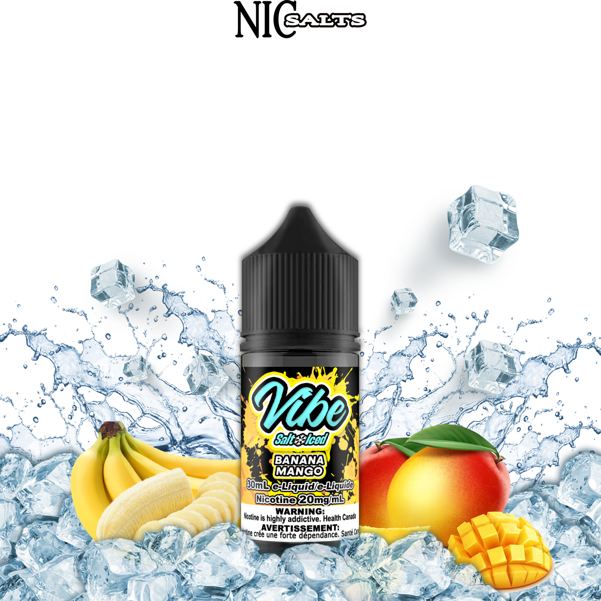 VIBE SALT BANANA MANGO 30ML