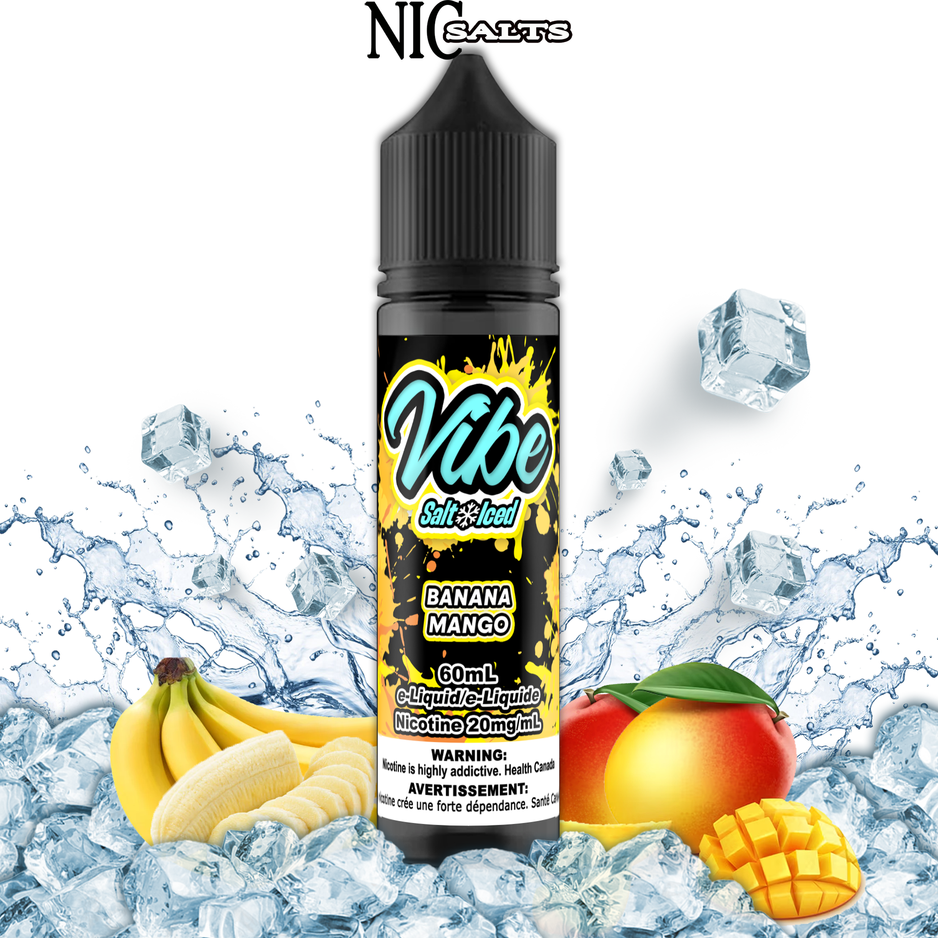 VIBE SALT BANANA MANGO 60ML