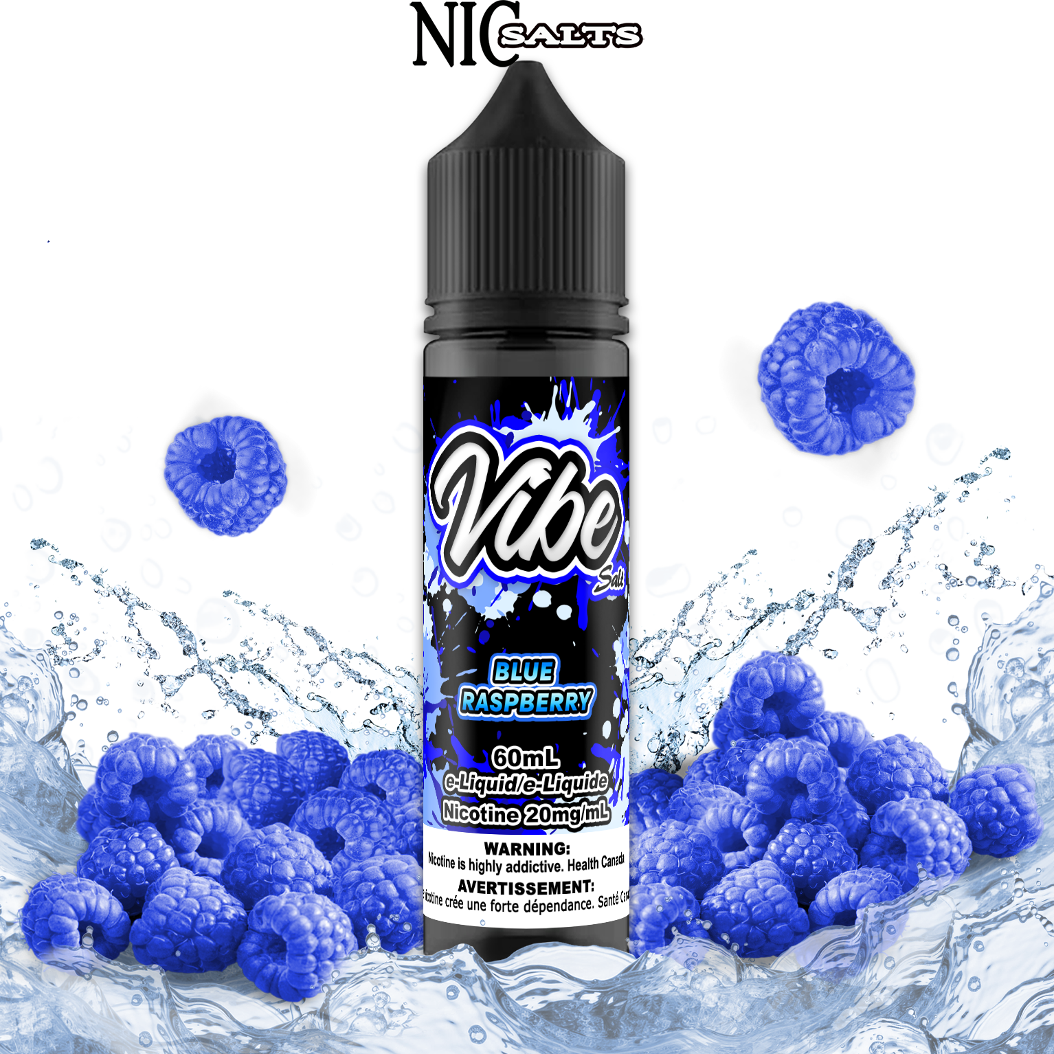 VIBE SALT - BLUE RASPBERRY 60ML