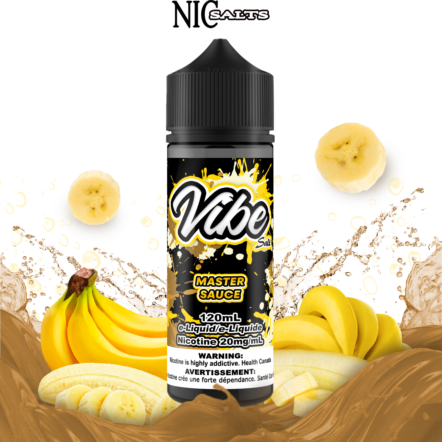 CUSTOM VIBE SALT - MASTER SAUCE 120ML