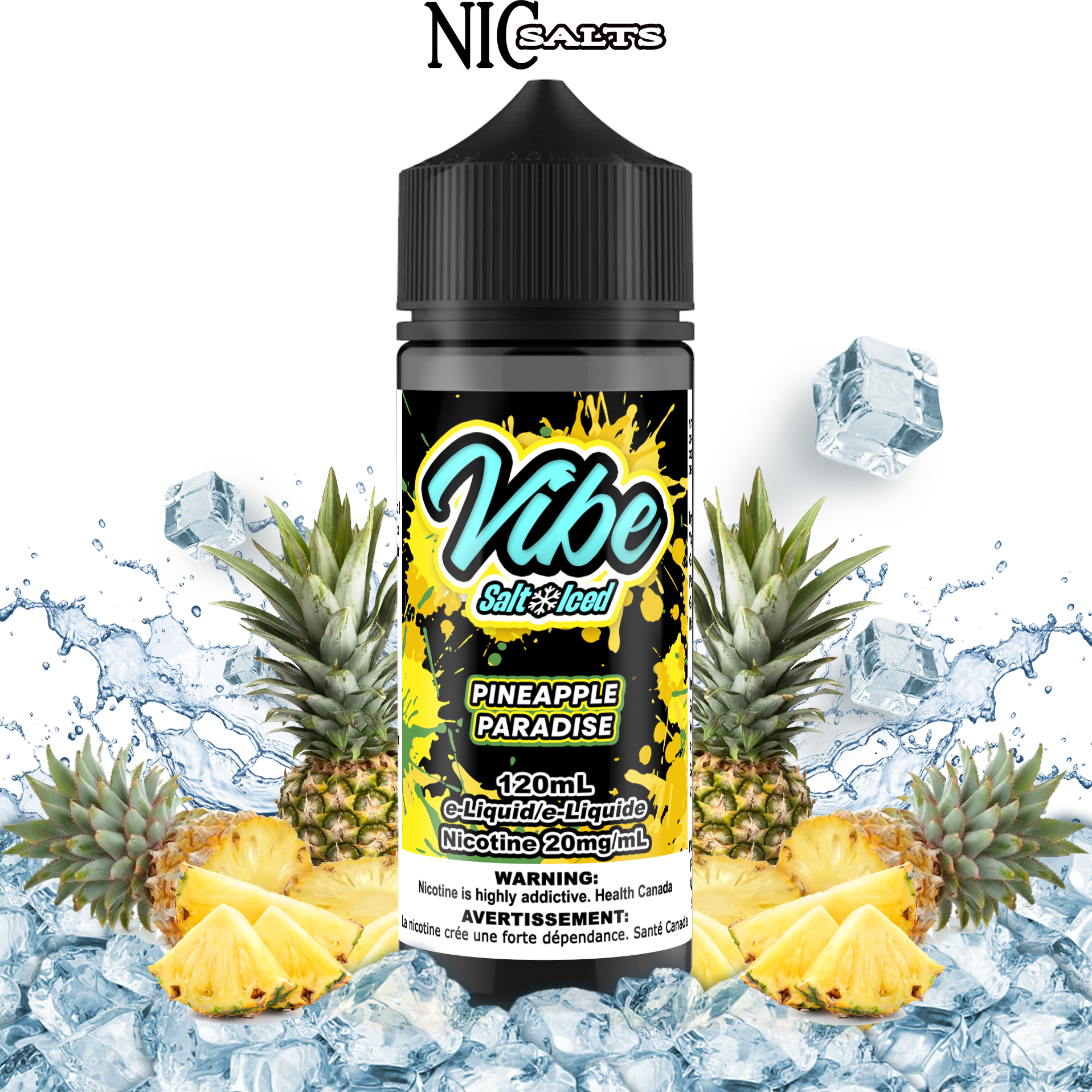 CUSTOM VIBE SALT - PINEAPPLE PARADISE