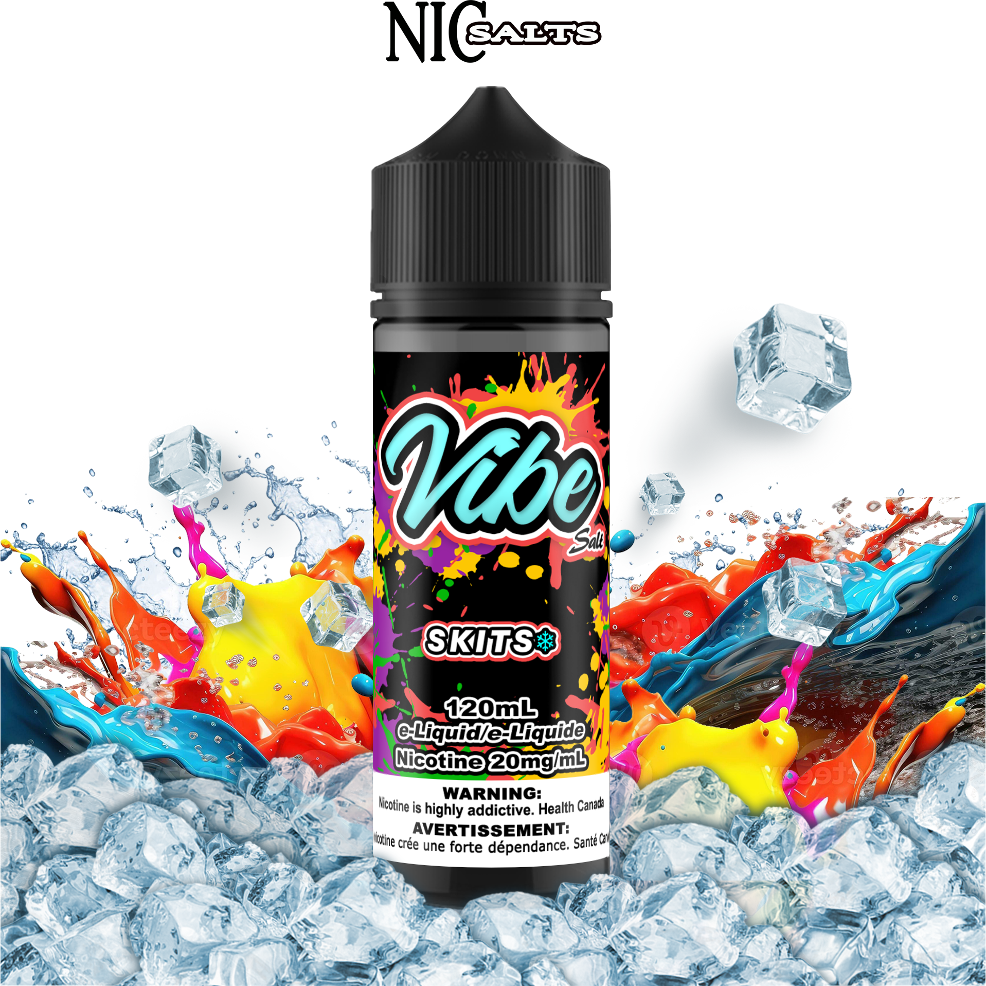 CUSTOM VIBE SALT - SKITS 120ML
